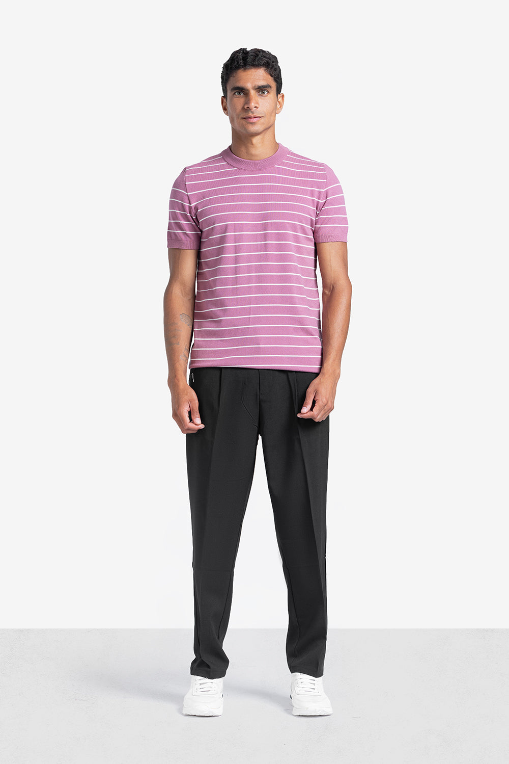 T-shirt - Men - Striped
