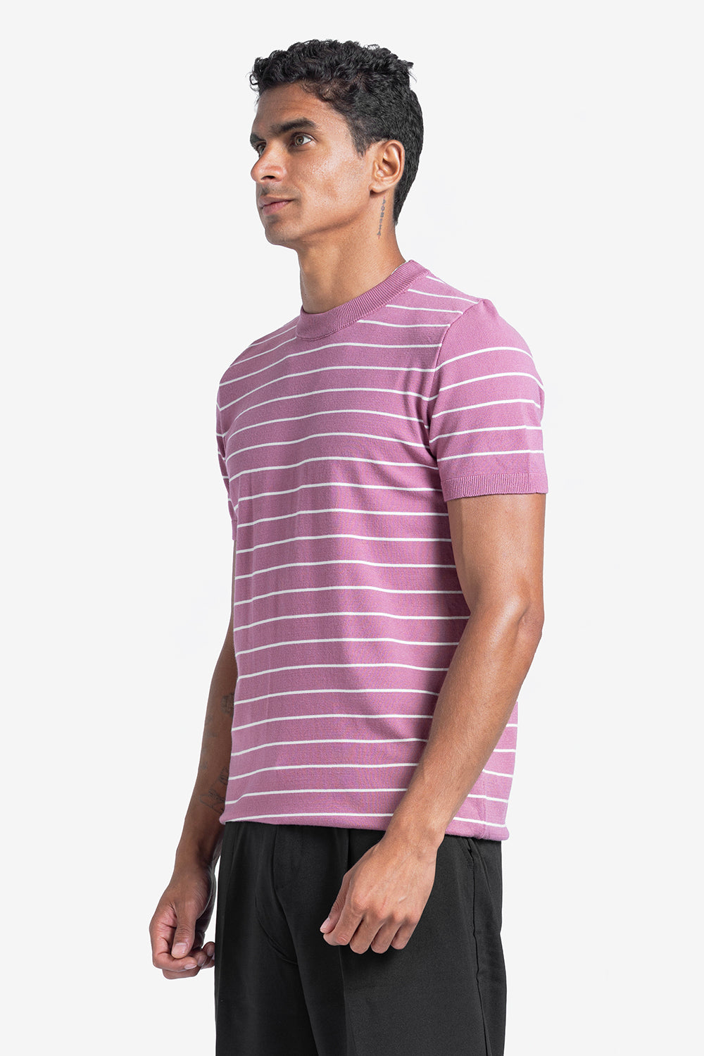 T-shirt - Men - Striped