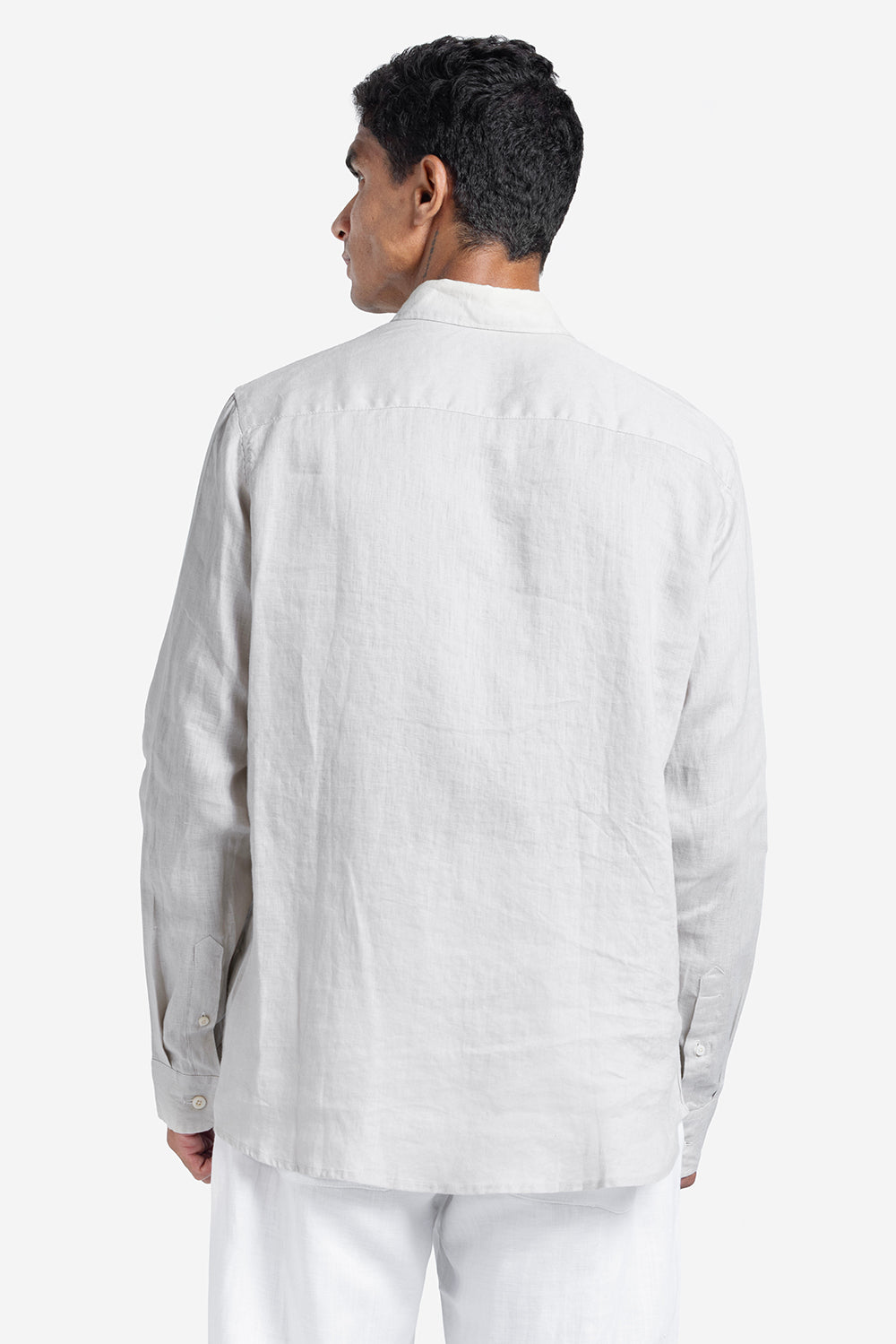 Long Sleeve Shirt - Men - Plain