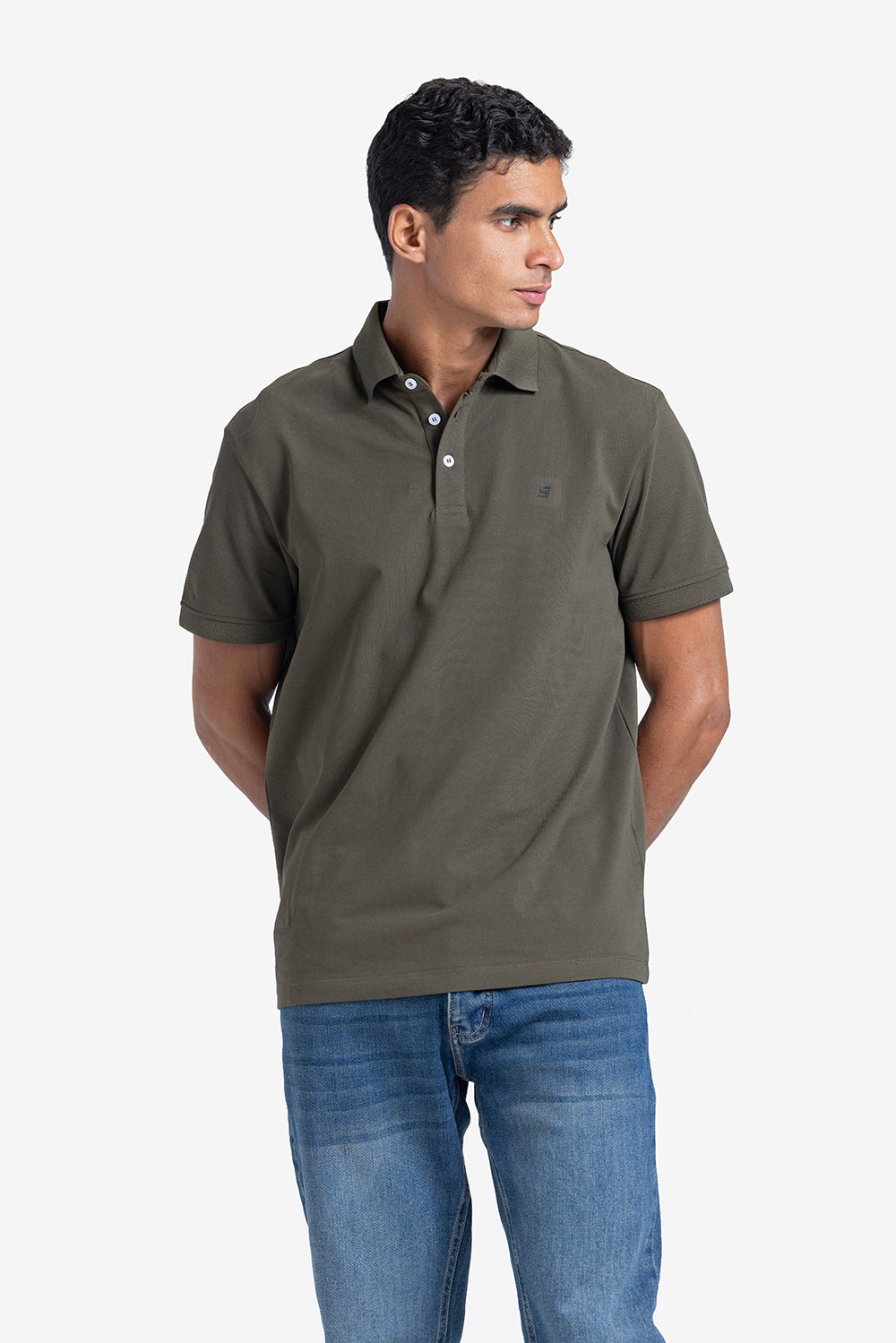 Polo T-shirt - Men - Plain