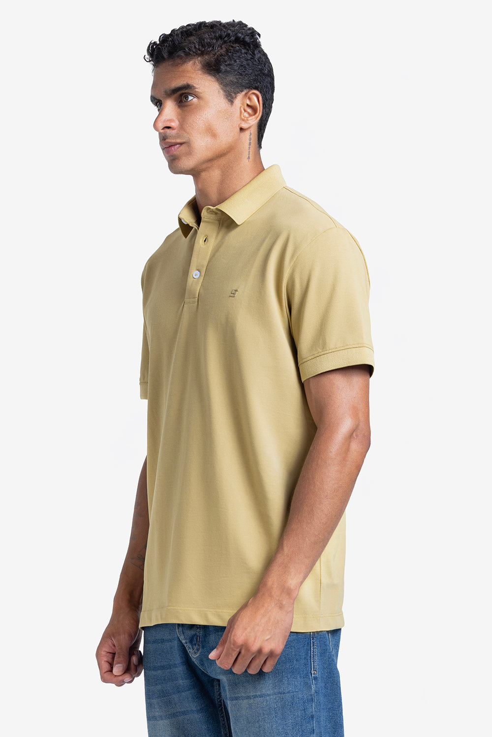 Polo T-shirt - Men - Plain