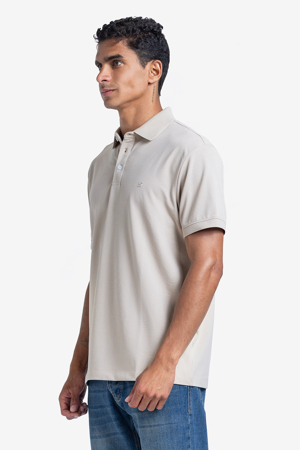 Polo T-shirt - Men - Plain