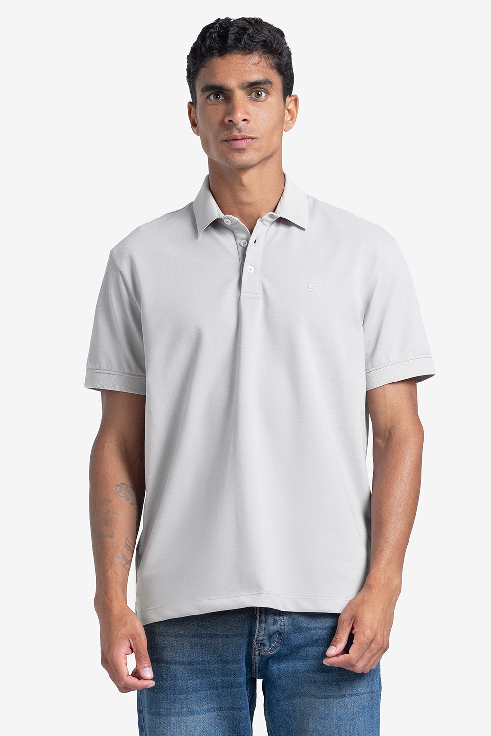 Polo T-shirt - Men - Plain
