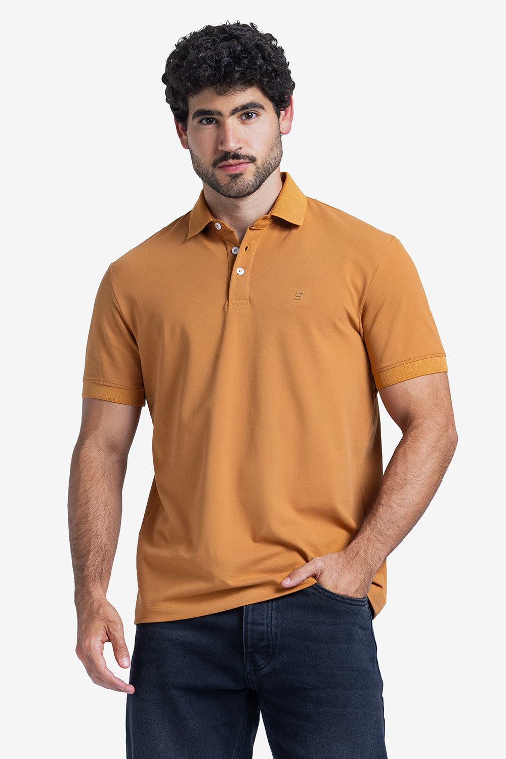Polo T-shirt - Men - Plain