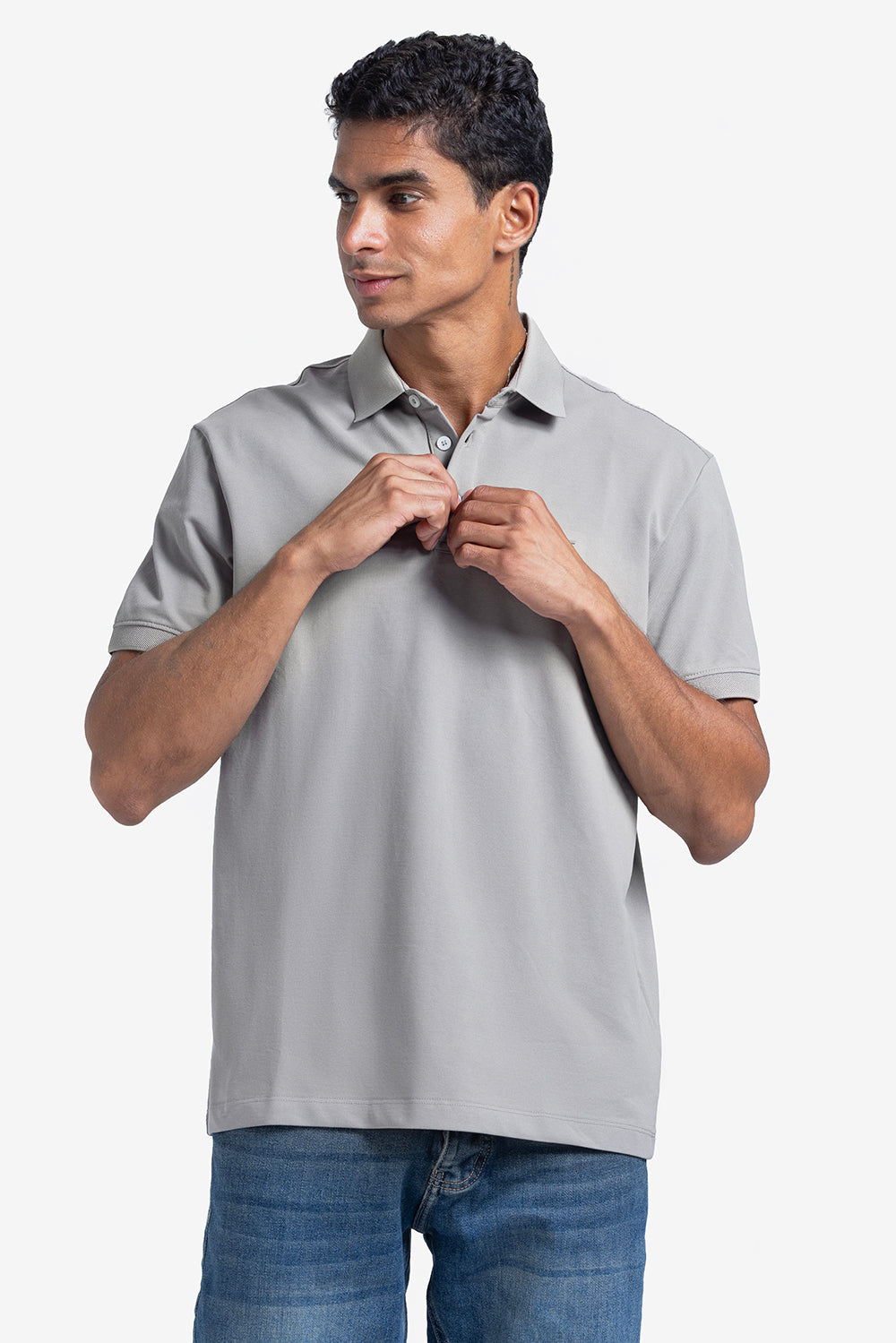 Polo T-shirt - Men - Plain