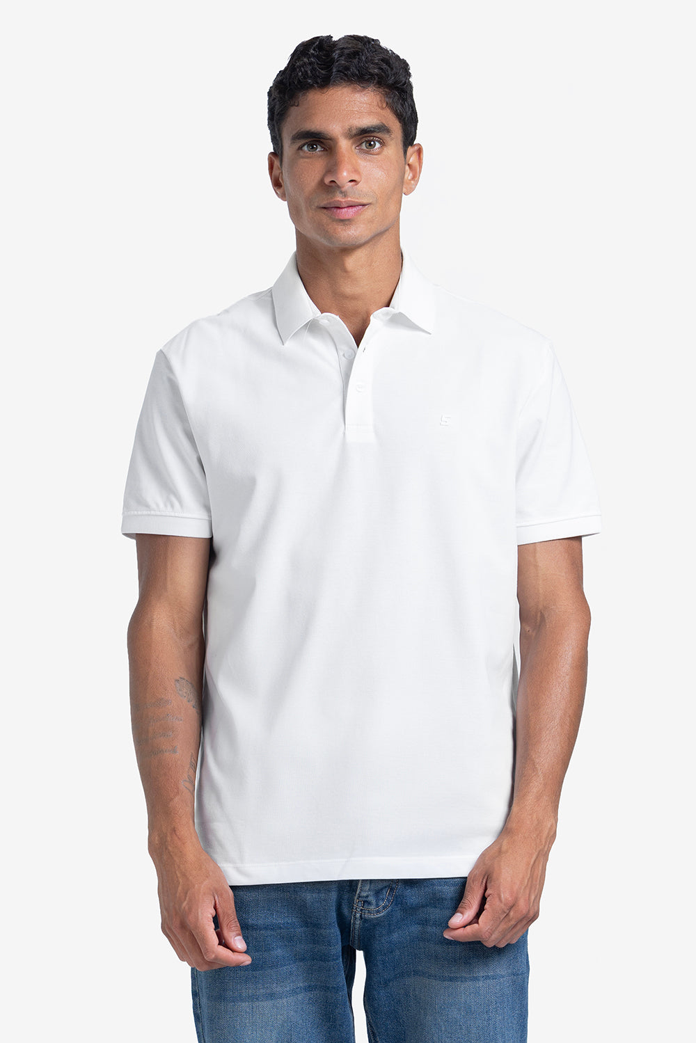 Polo T-shirt - Men - Plain