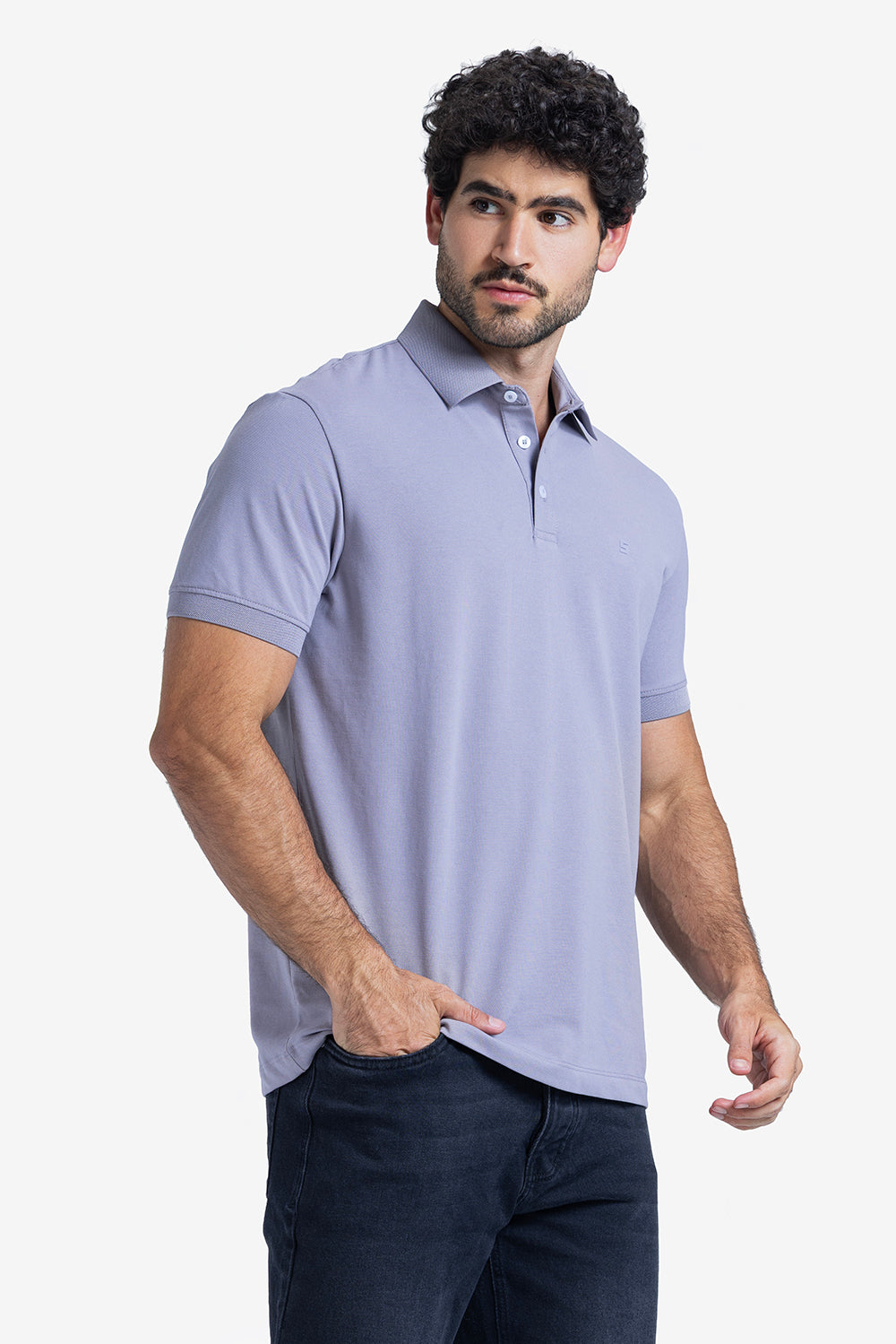 Polo T-shirt - Men - Plain
