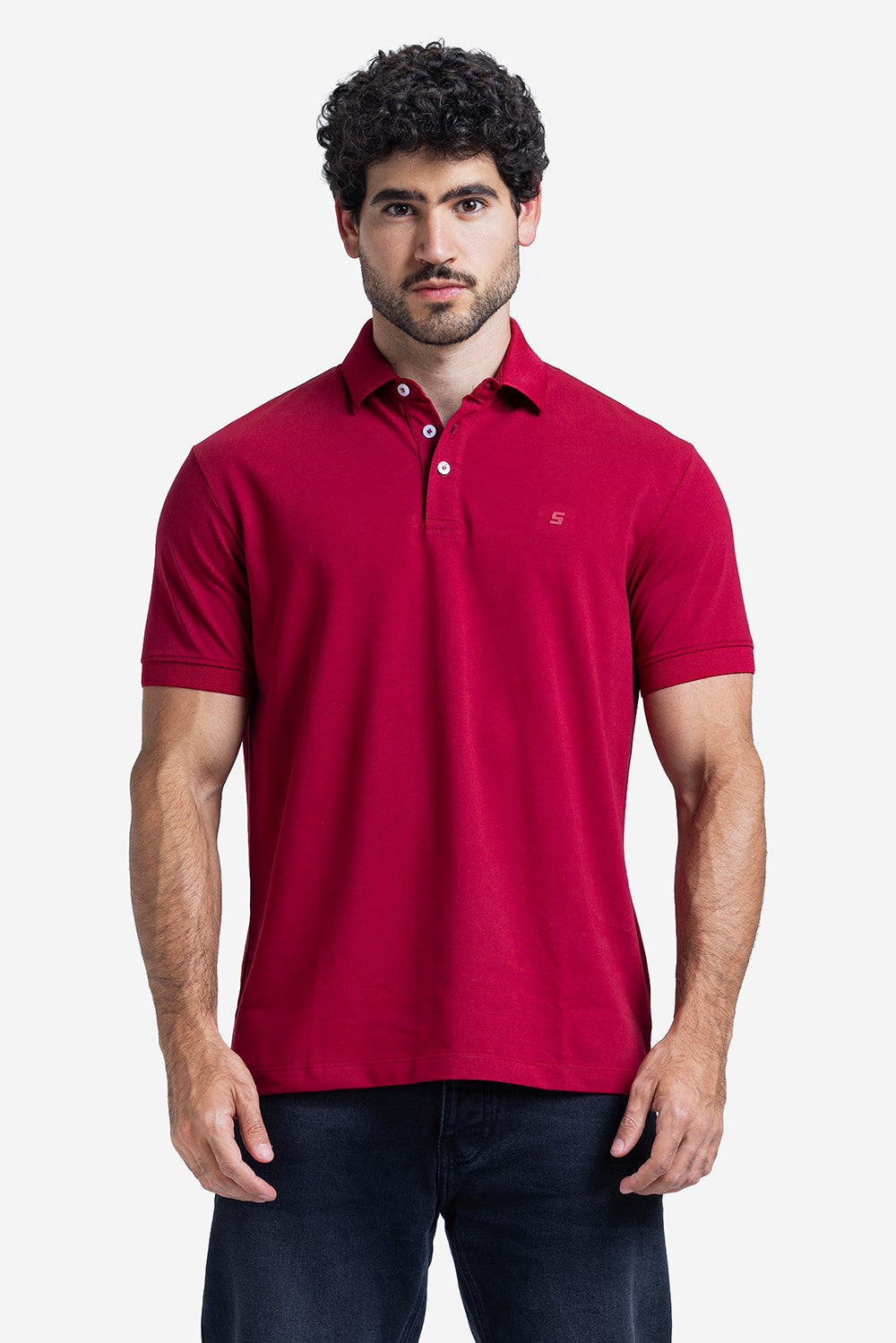 Polo T-shirt - Men - Plain
