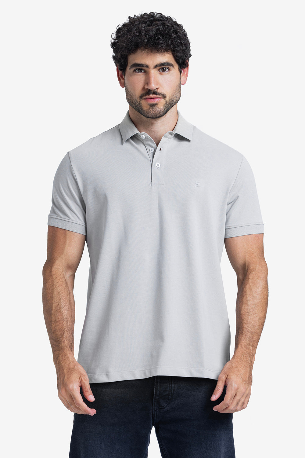Polo T-shirt - Men - Plain
