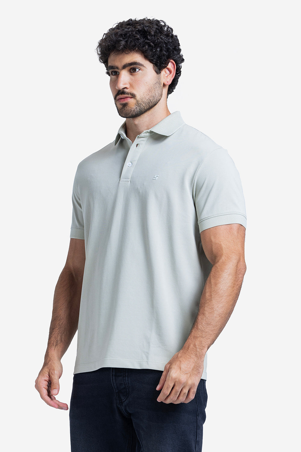 Polo T-shirt - Men - Plain