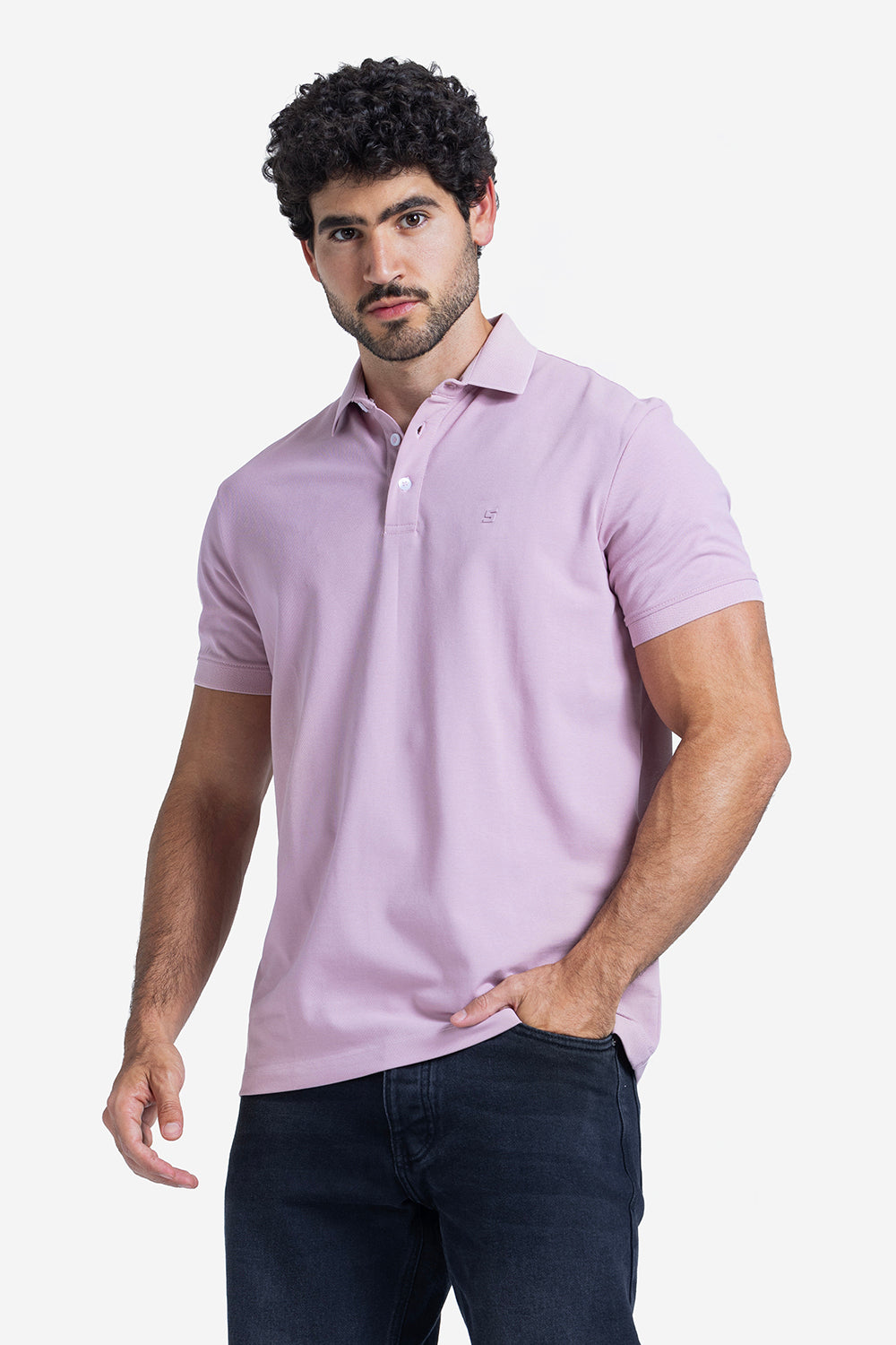 Polo T-shirt - Men - Plain