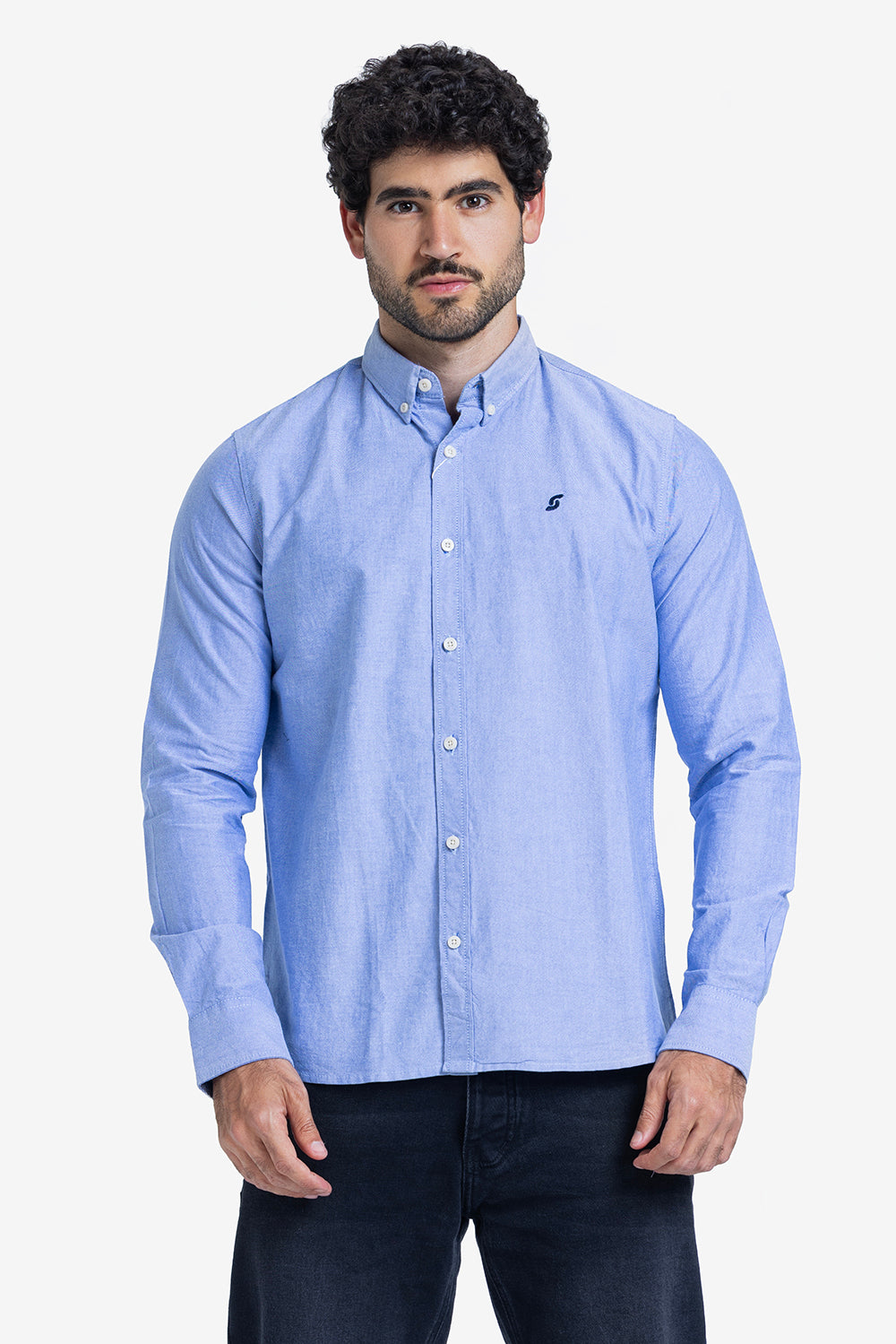 Long Sleeve Shirt - Men - Plain