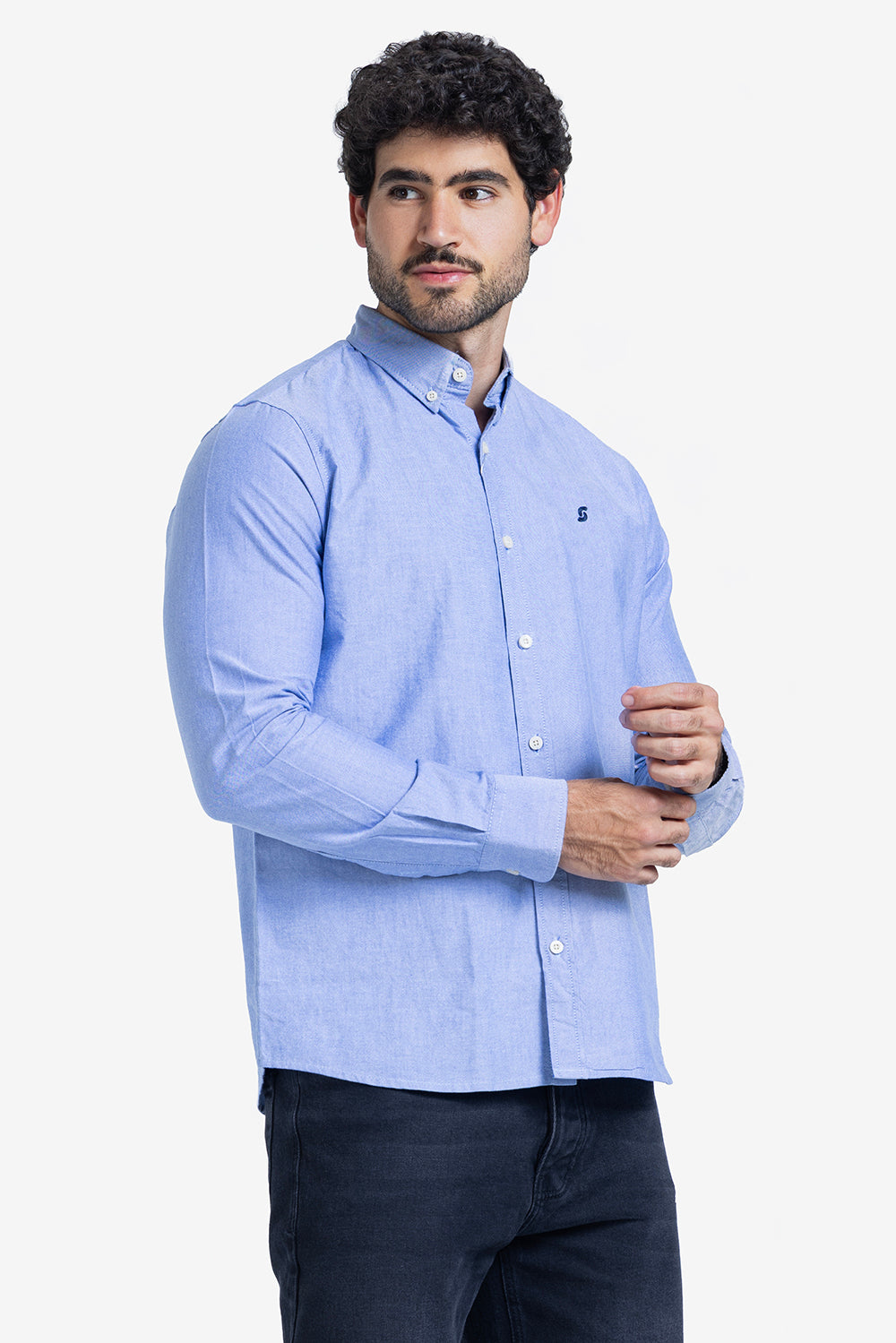 Long Sleeve Shirt - Men - Plain