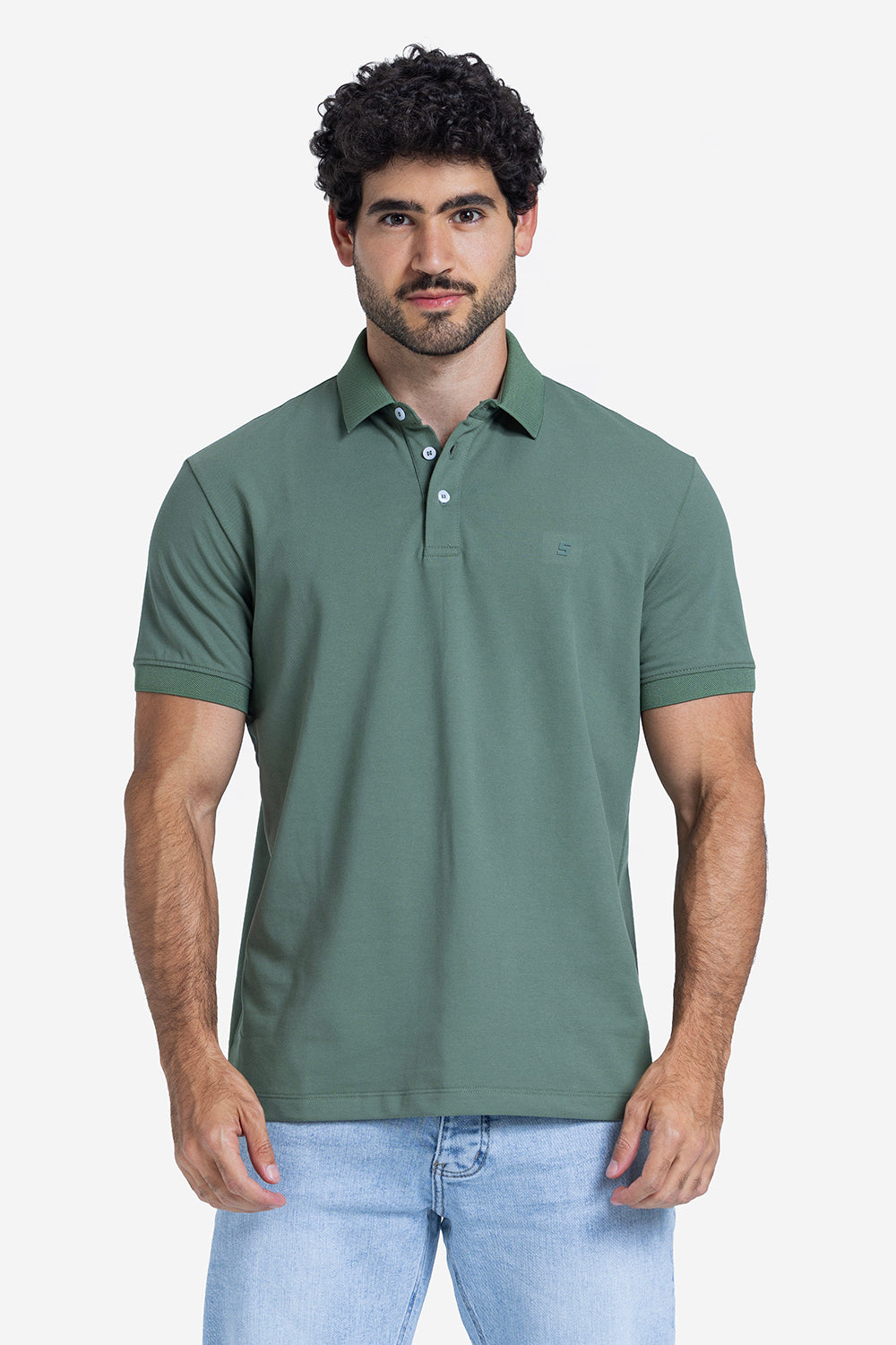 Polo T-shirt - Men - Plain