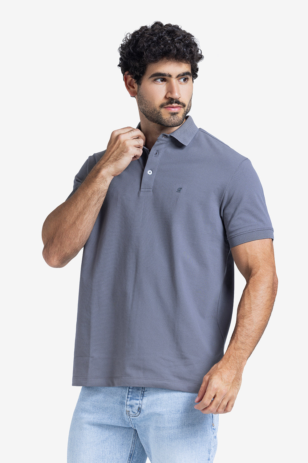 Polo T-shirt - Men - Plain