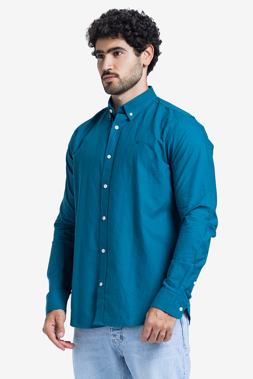 Long Sleeve Shirt - Men - Plain