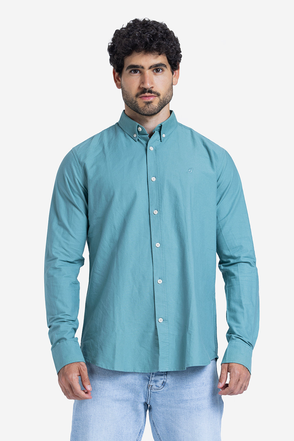 Long Sleeve Shirt - Men - Plain
