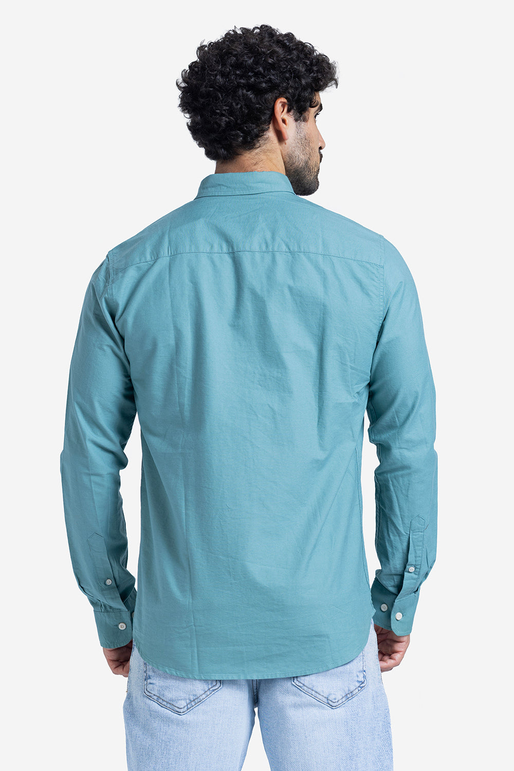 Long Sleeve Shirt - Men - Plain