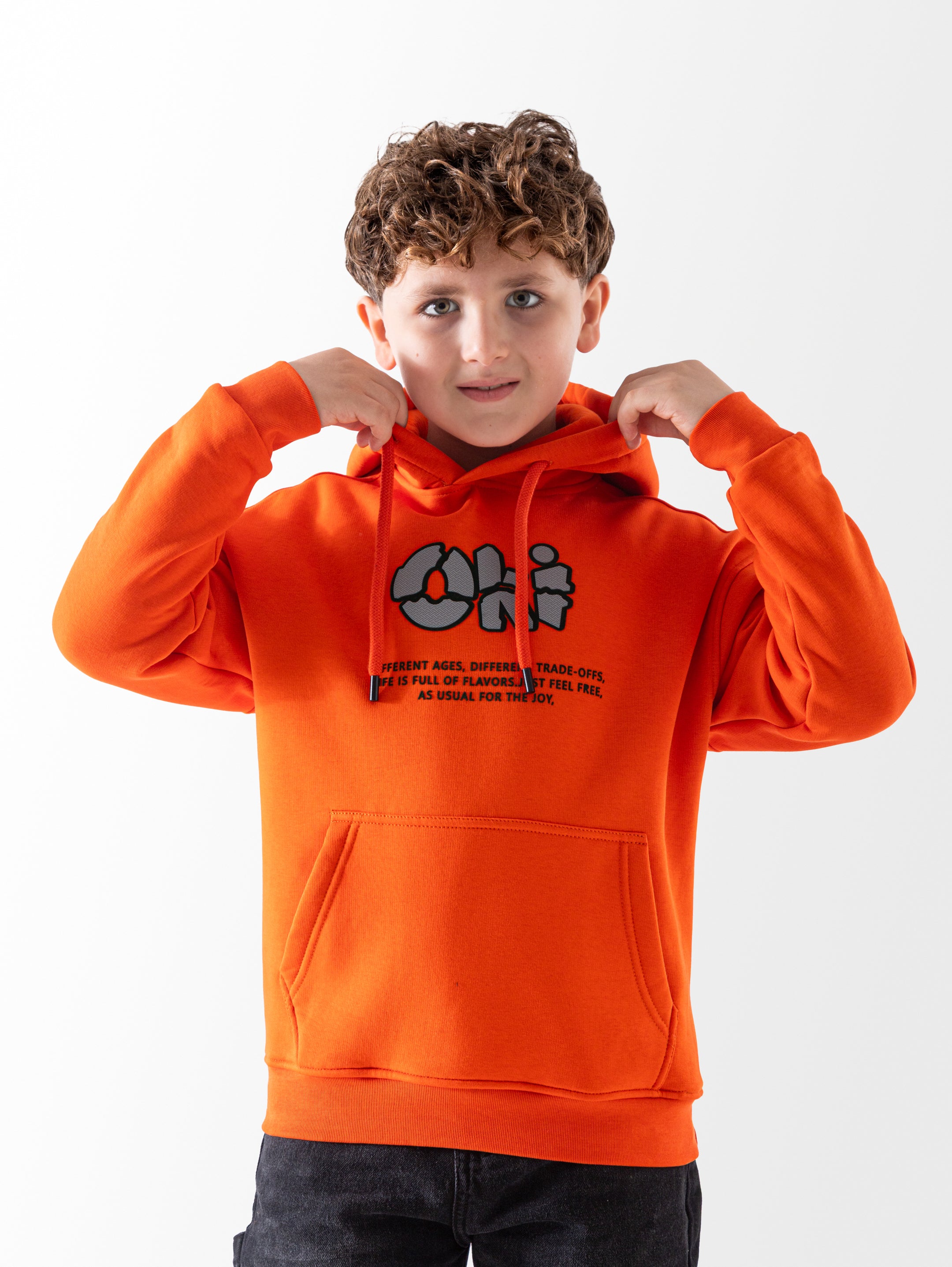 Hoodie - Boys - Printed