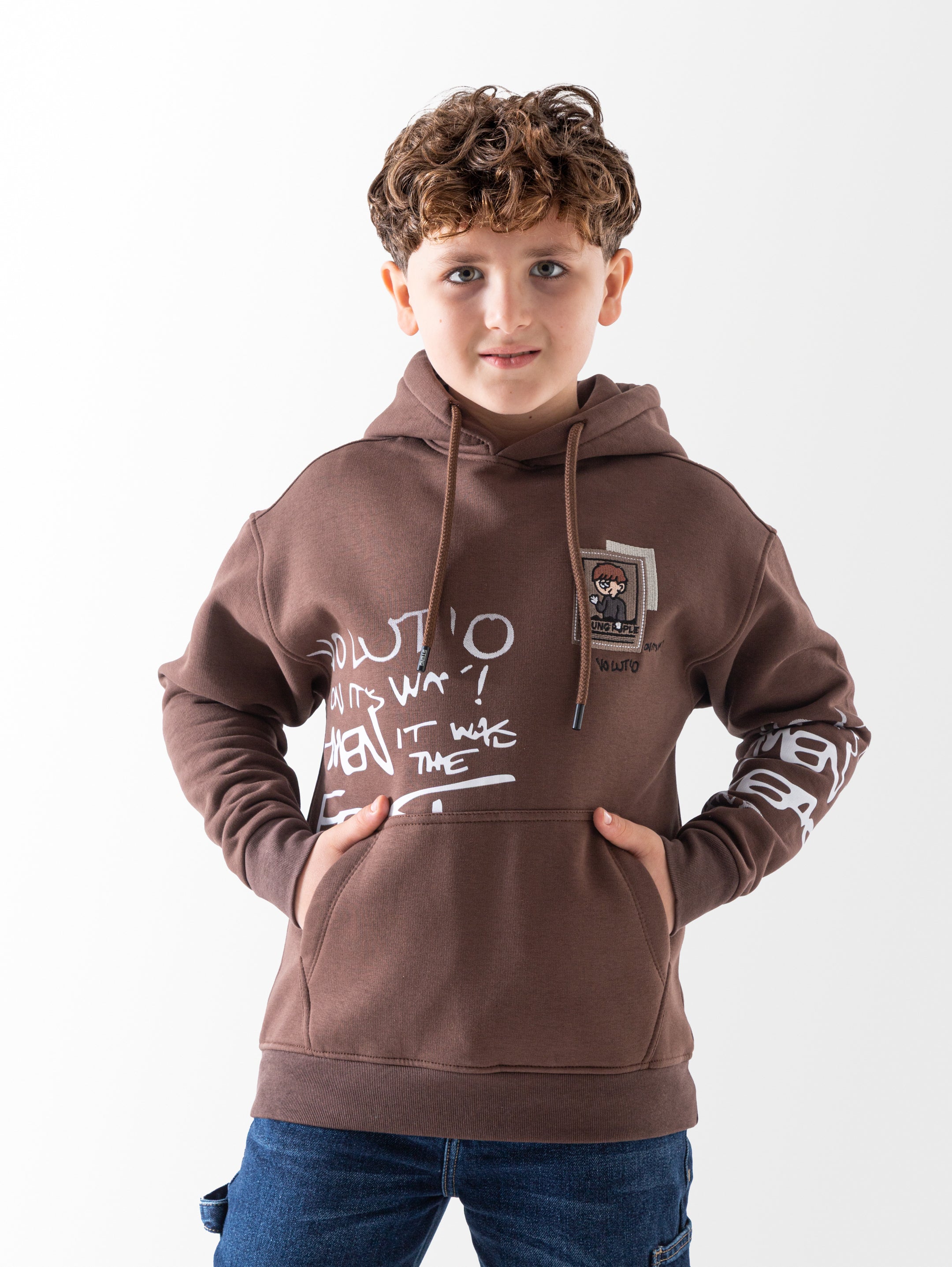 Hoodie - Boys - Printed