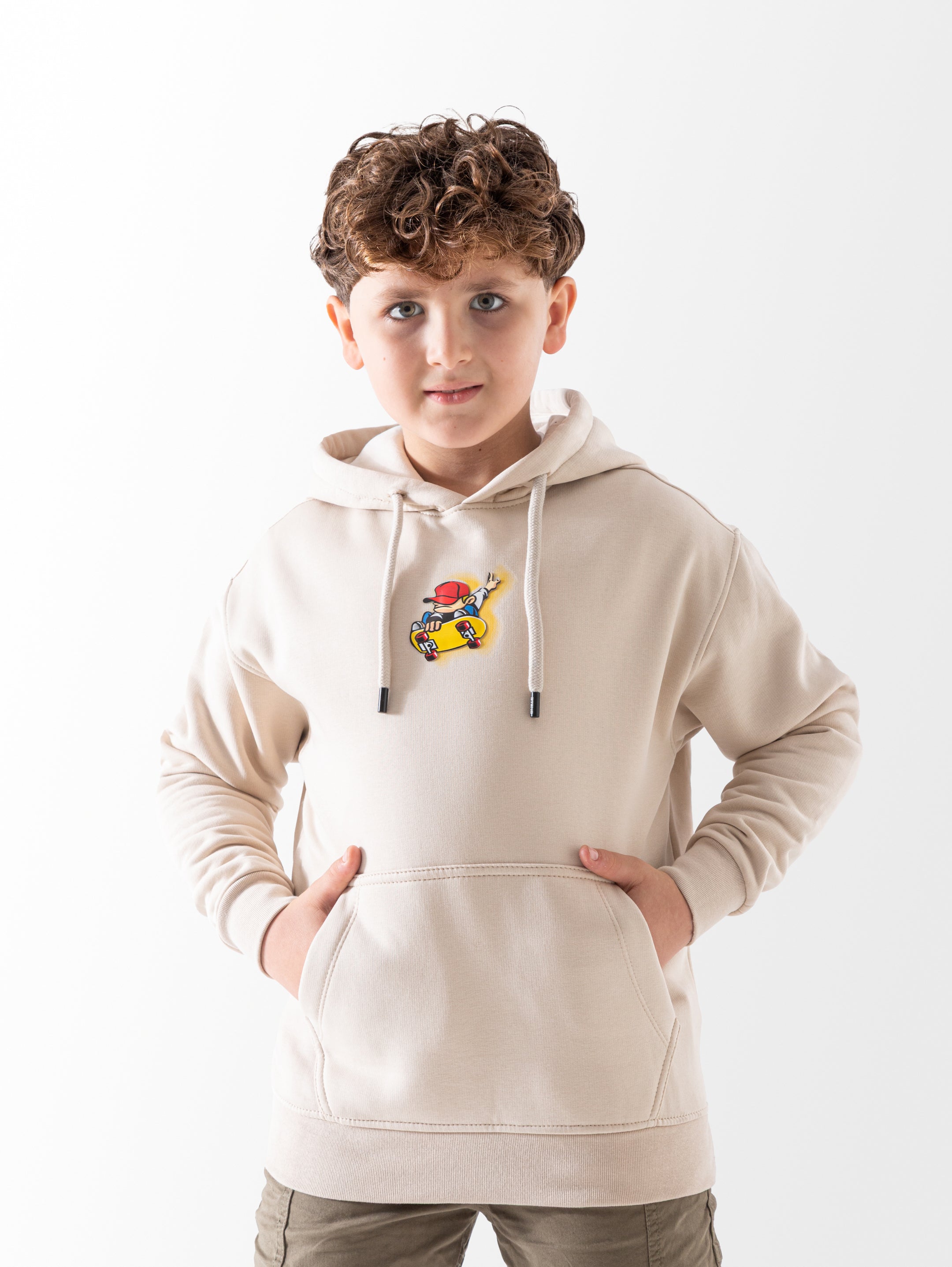Hoodie - Boys - Printed