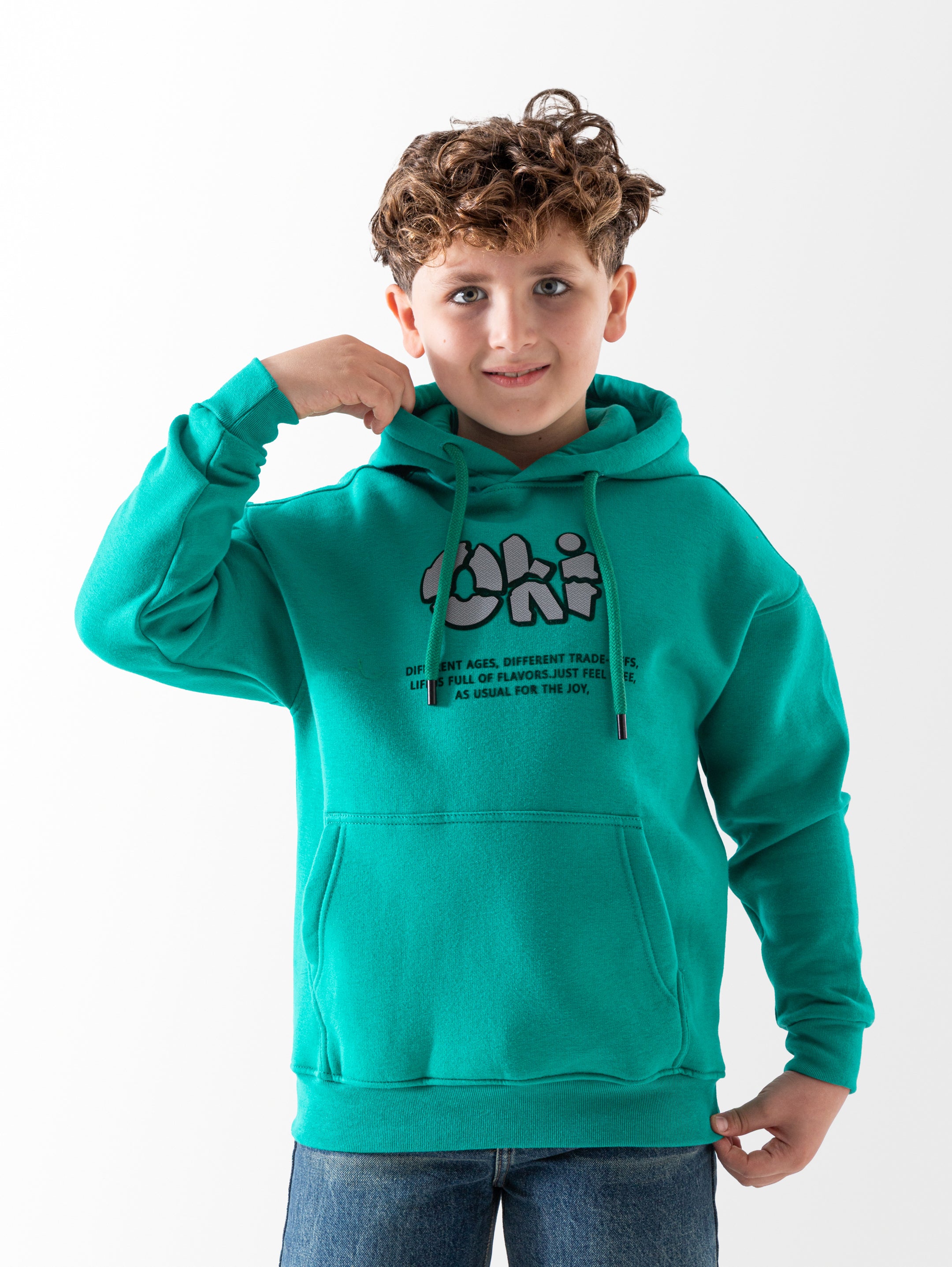 Hoodie - Boys - Printed