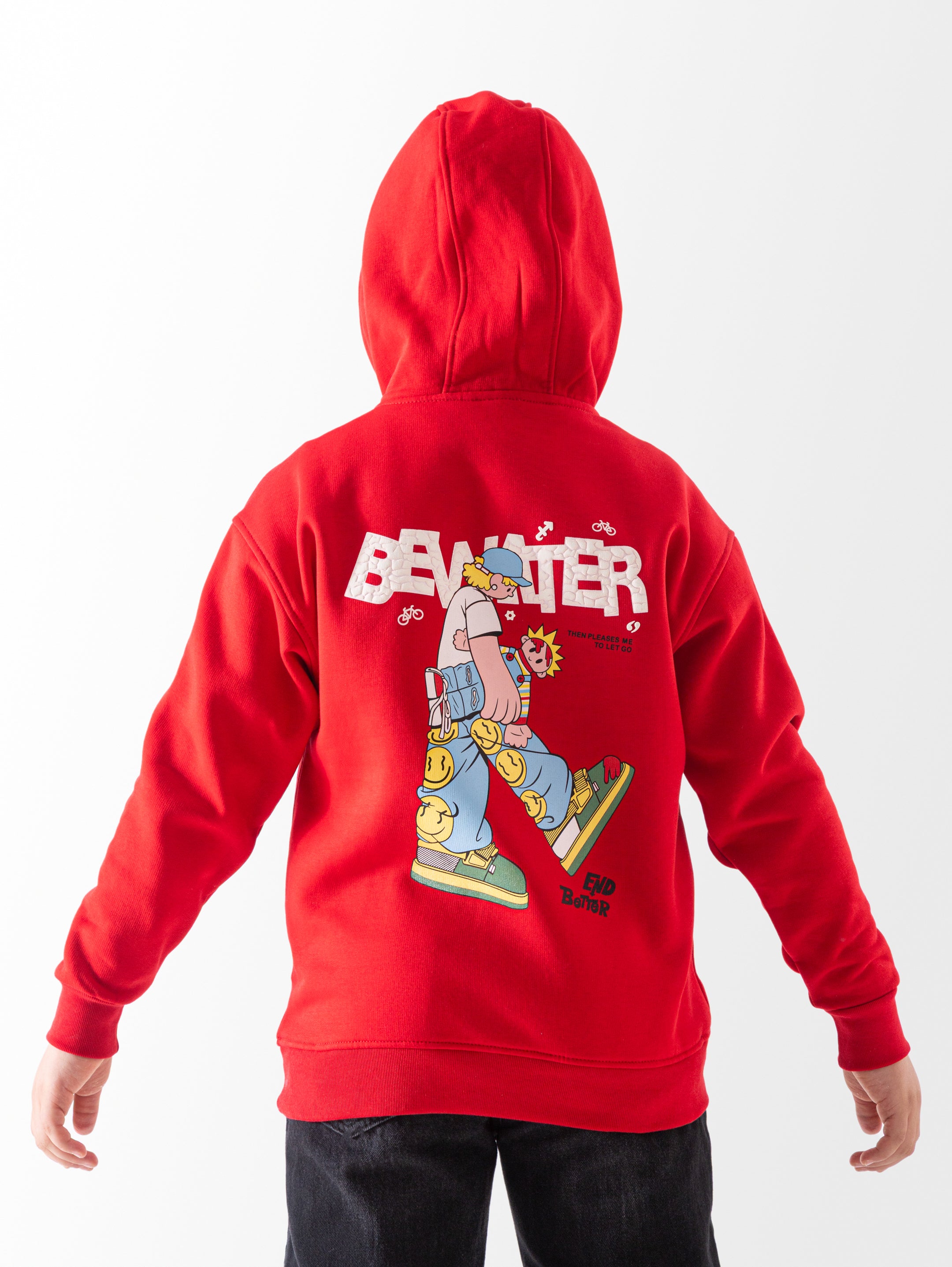 Hoodie - Boys - Printed