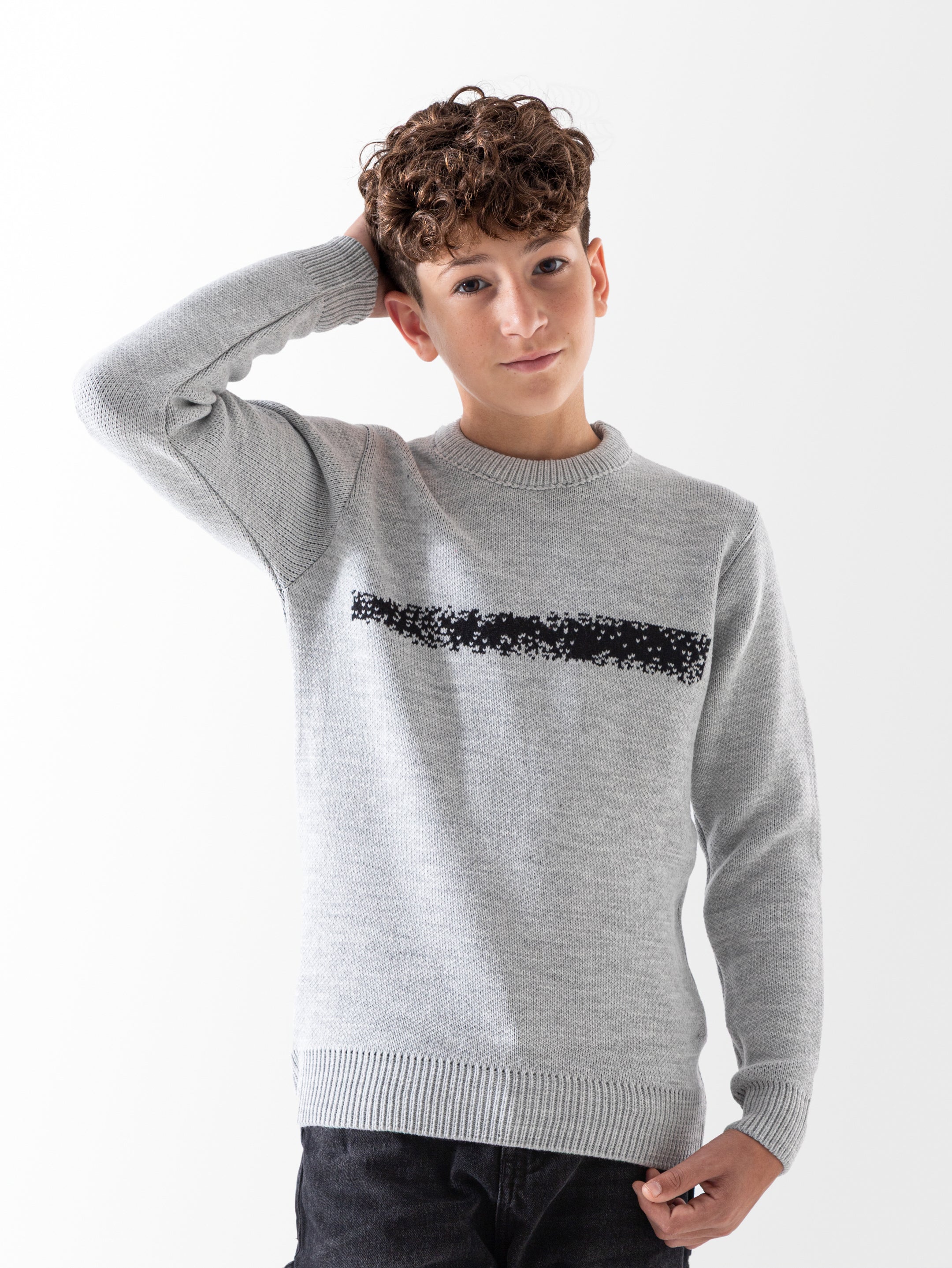 Pullover - Boys - Plain