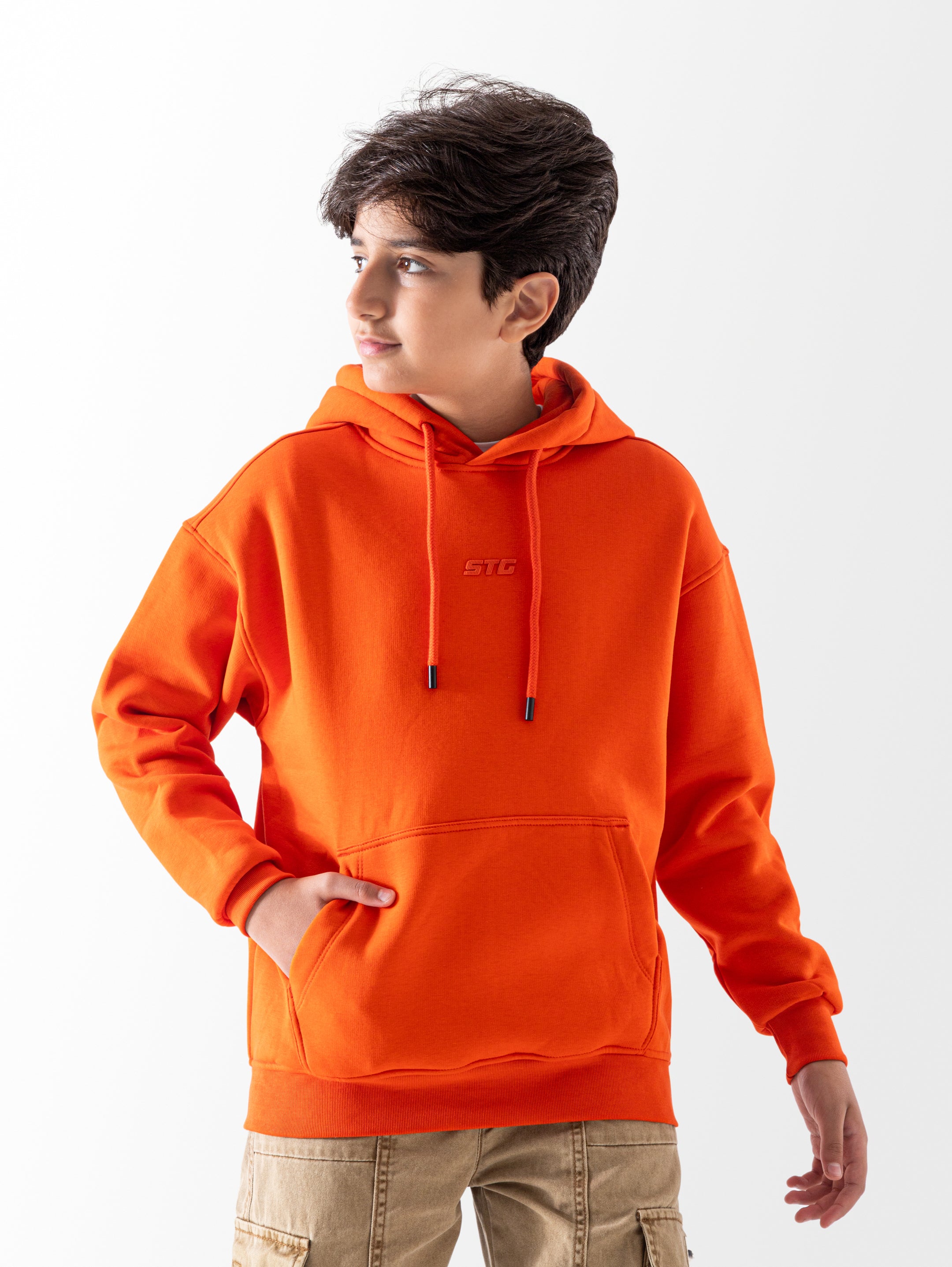 Hoodie - Boys - Plain