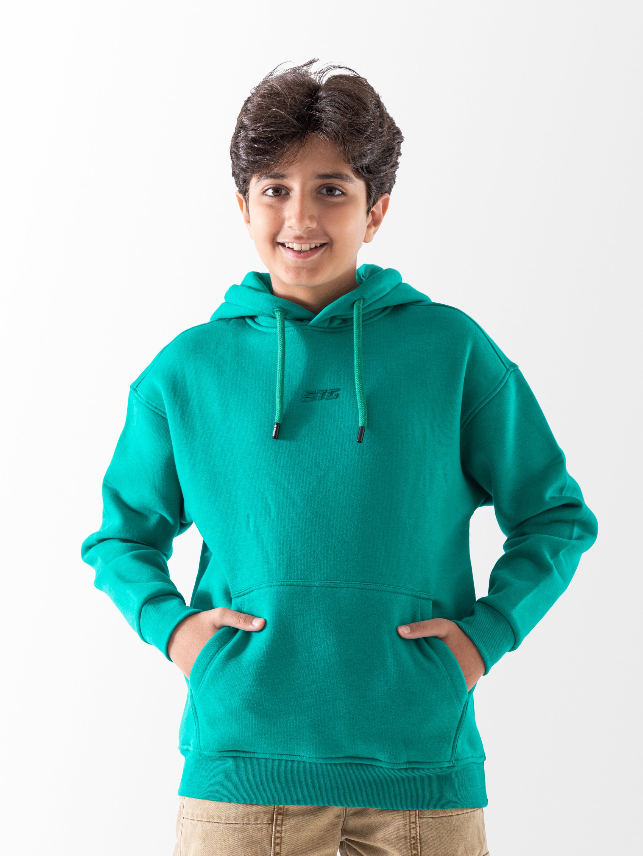 Hoodie - Boys - Plain