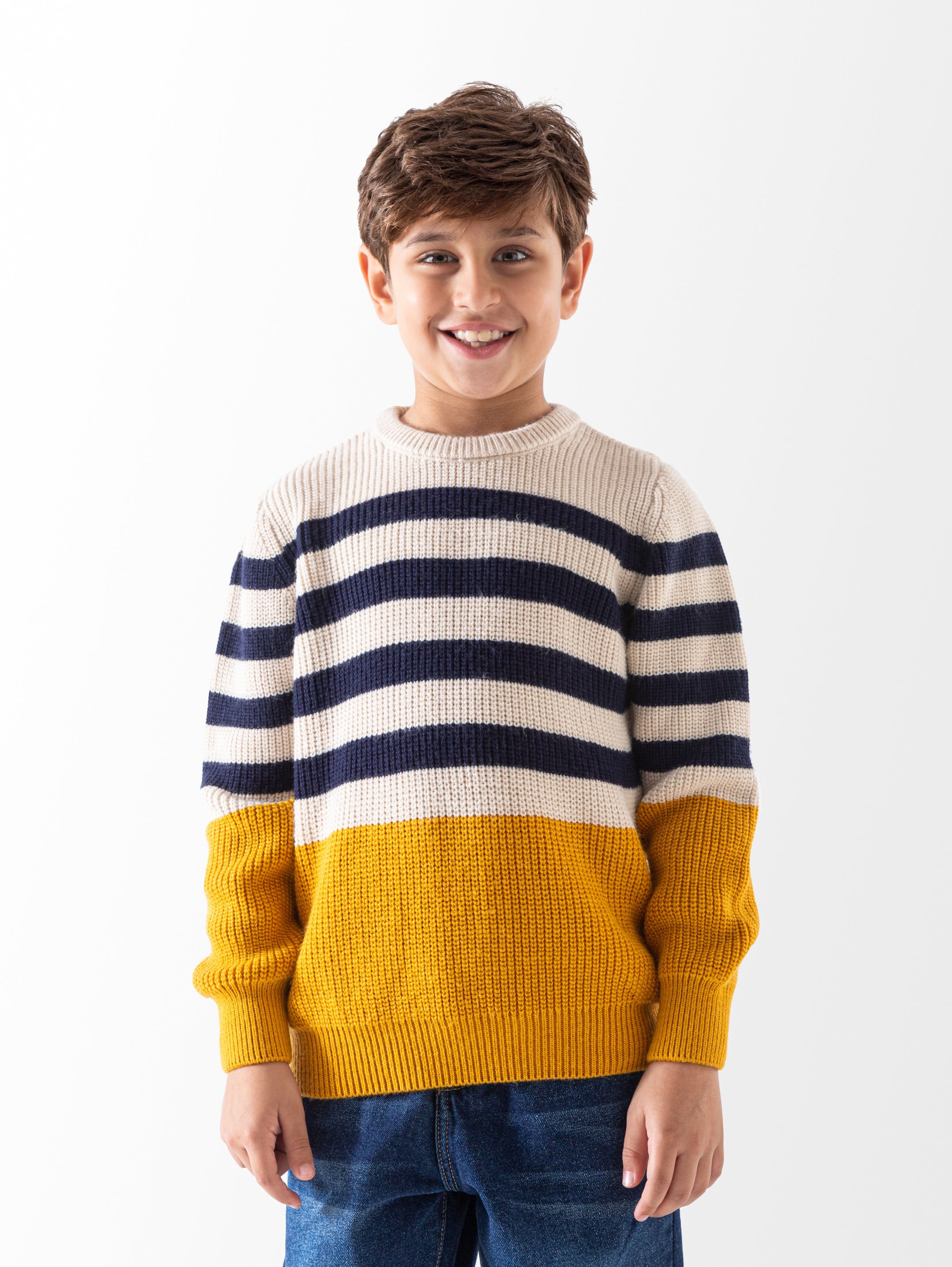 Pullover - Boys - Striped