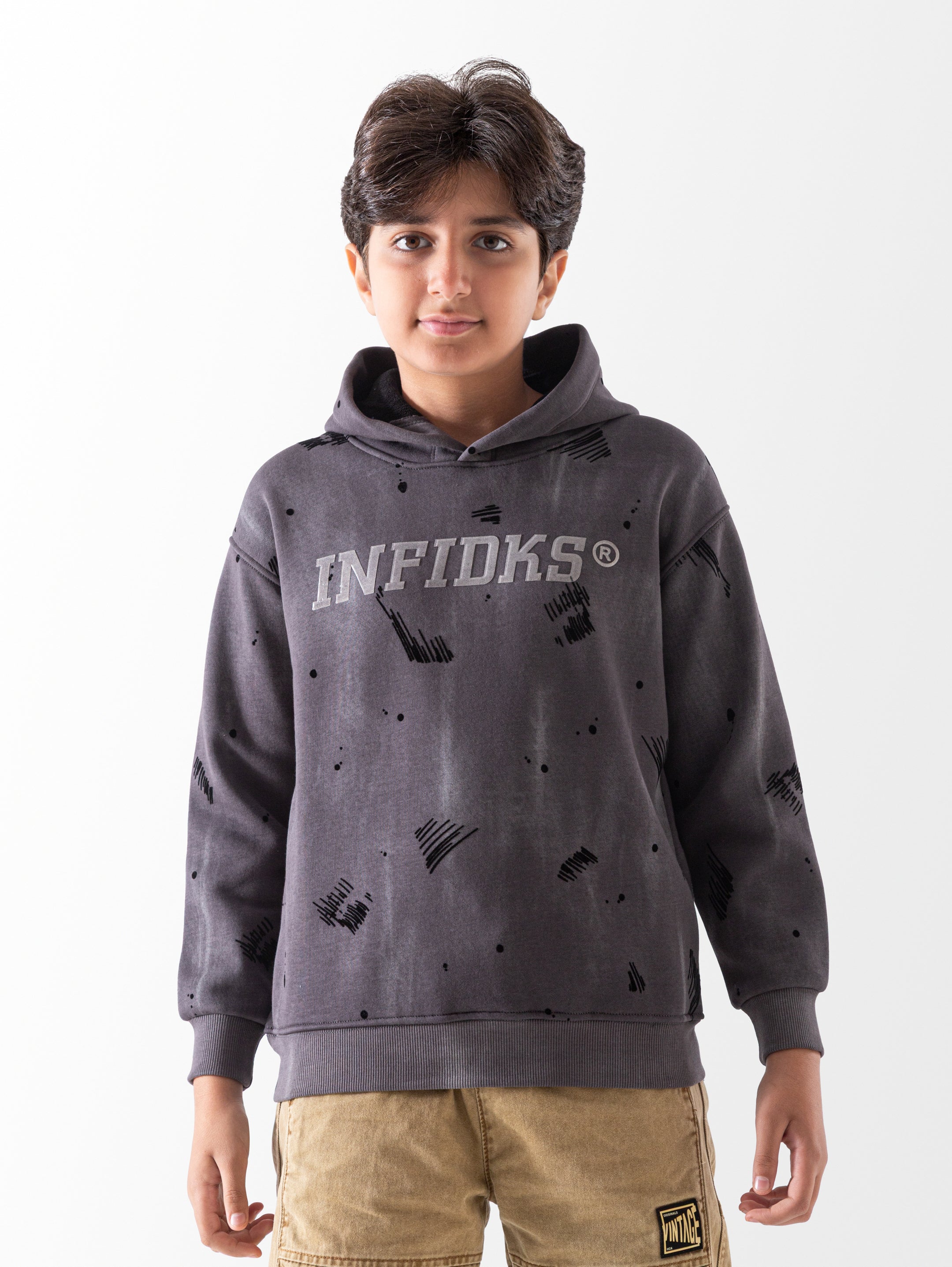 Hoodie - Boys - Printed