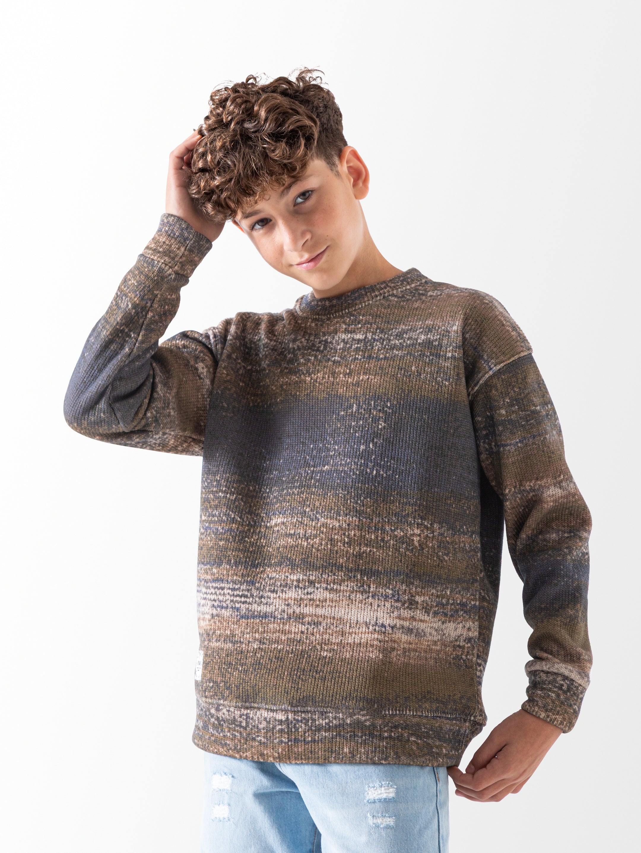 Pullover - Boys - Camouflage