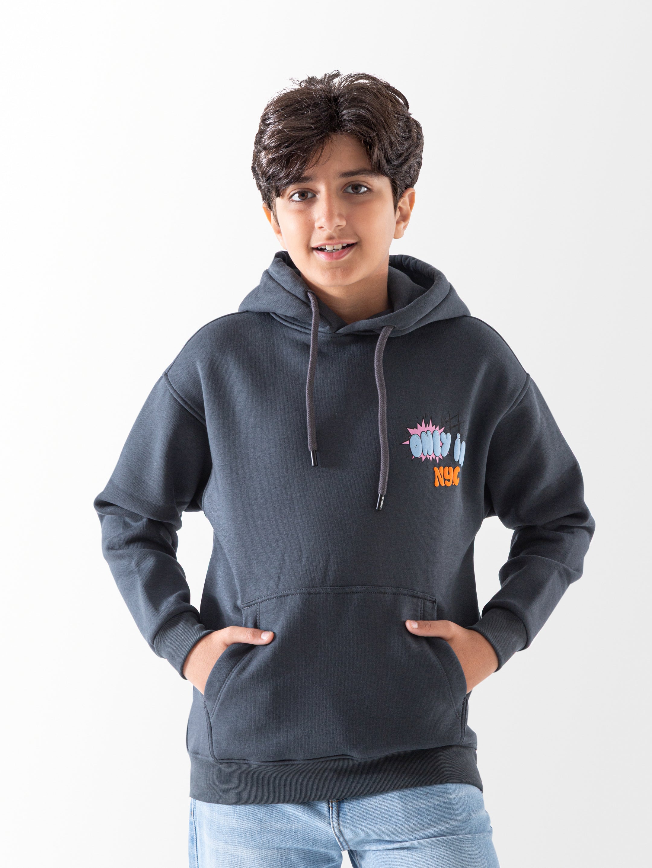 Hoodie - Boys - Printed