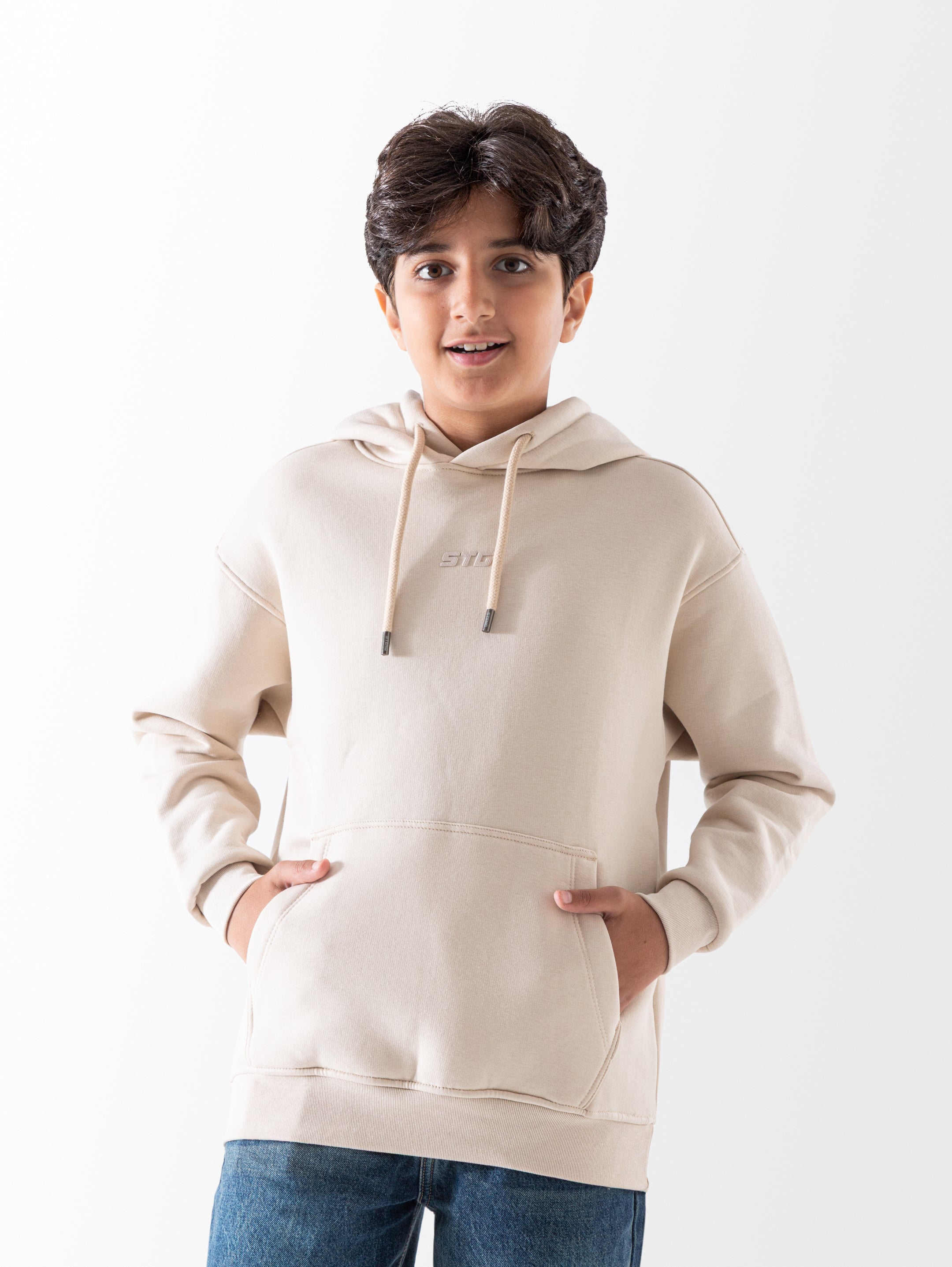 Hoodie - Boys - Plain