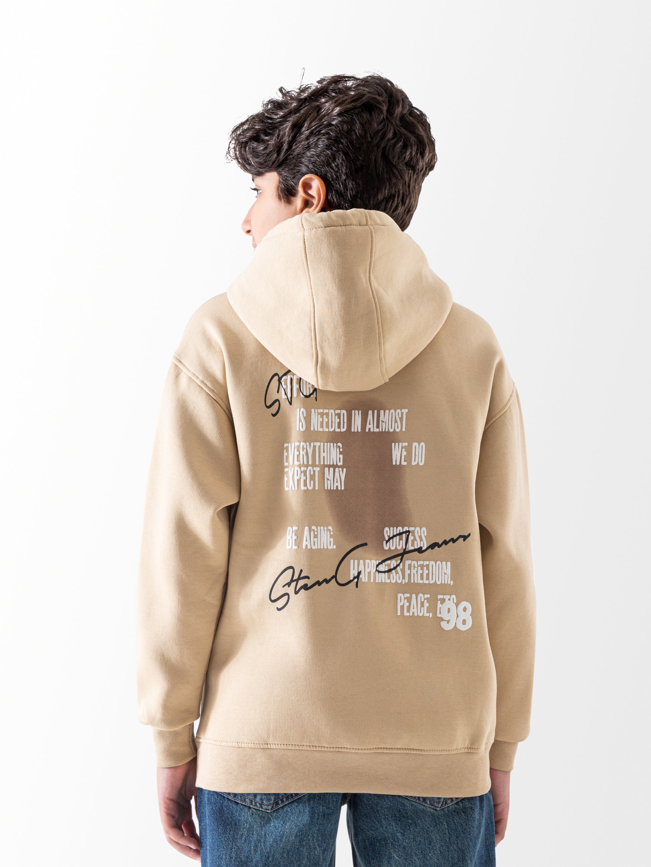 Hoodie - Boys - Printed