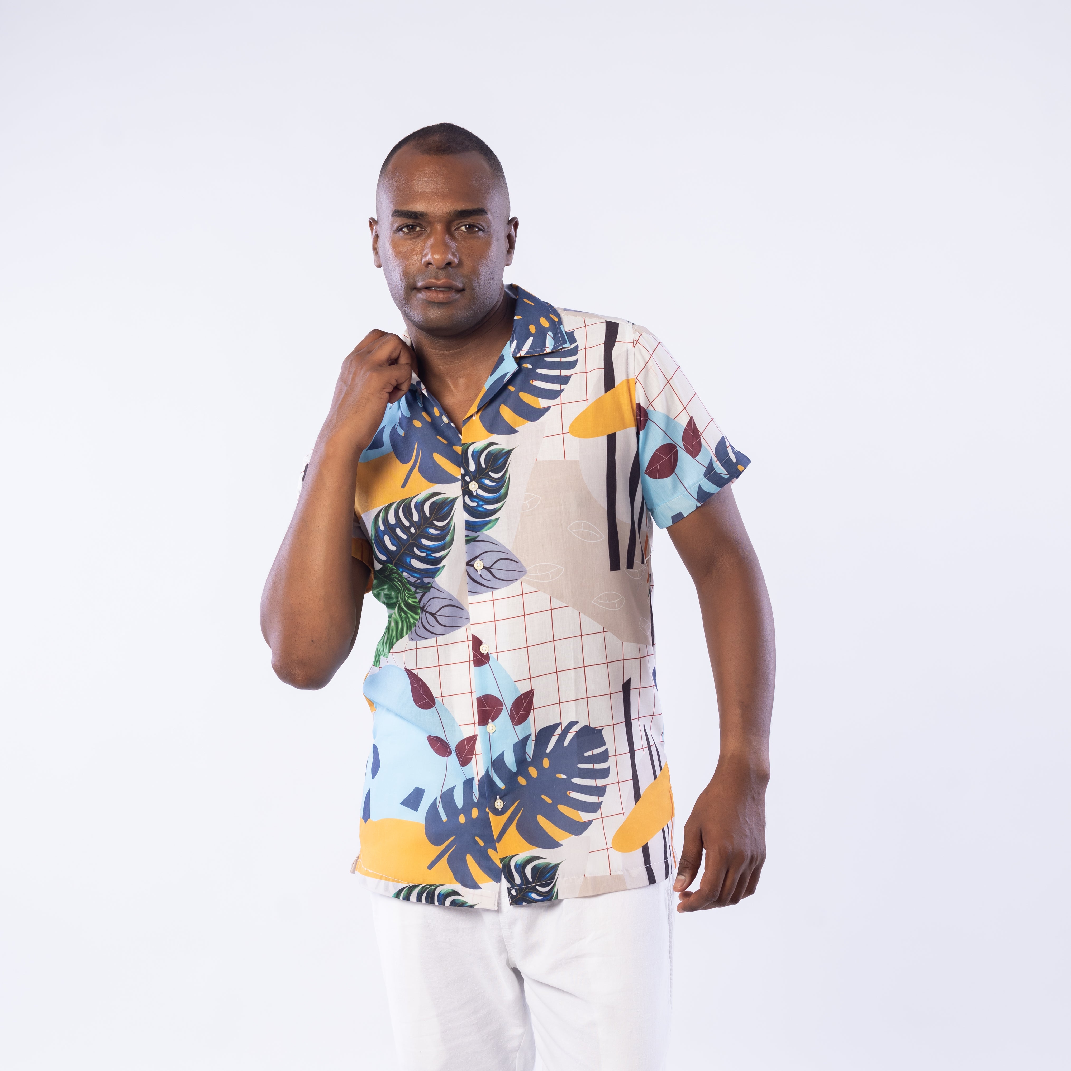 قميص - رجال - نصف كم