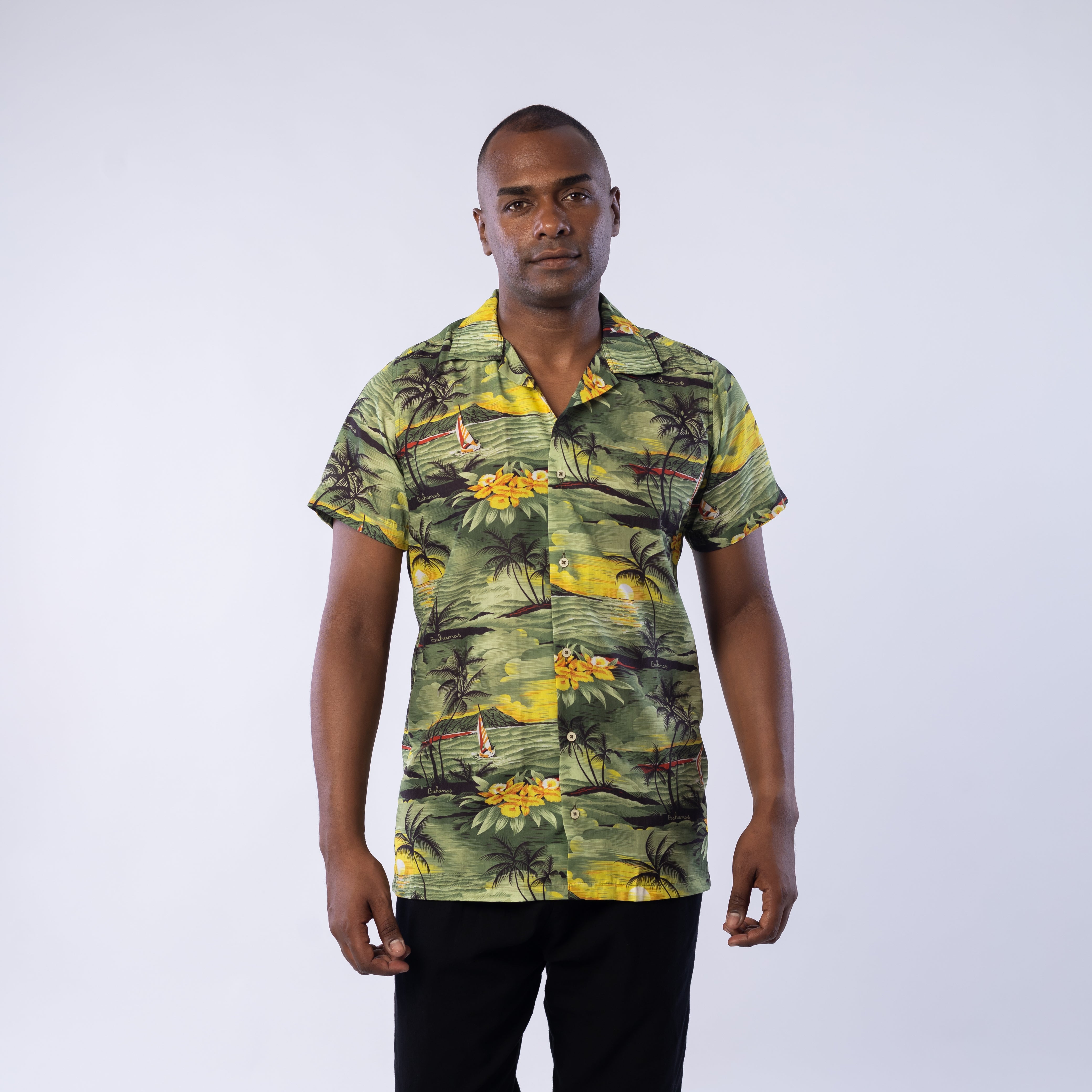 Half Sleeve Shirt - Men - Plaid