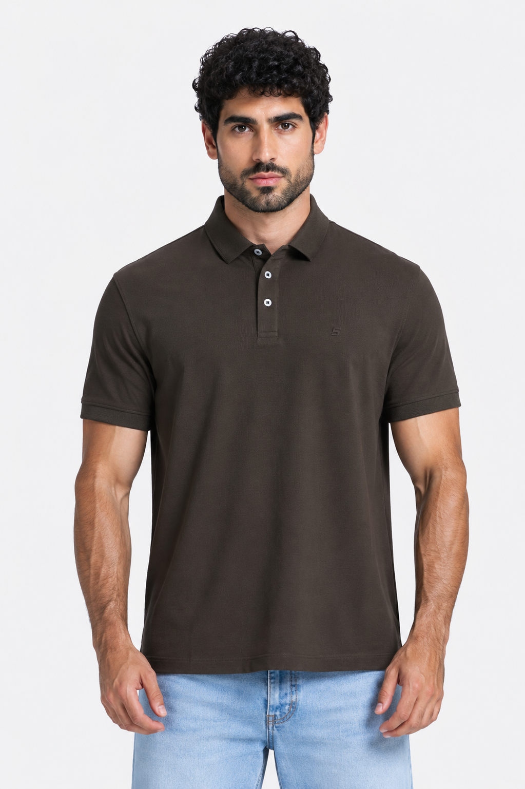 Polo T-shirt - Men - Plain