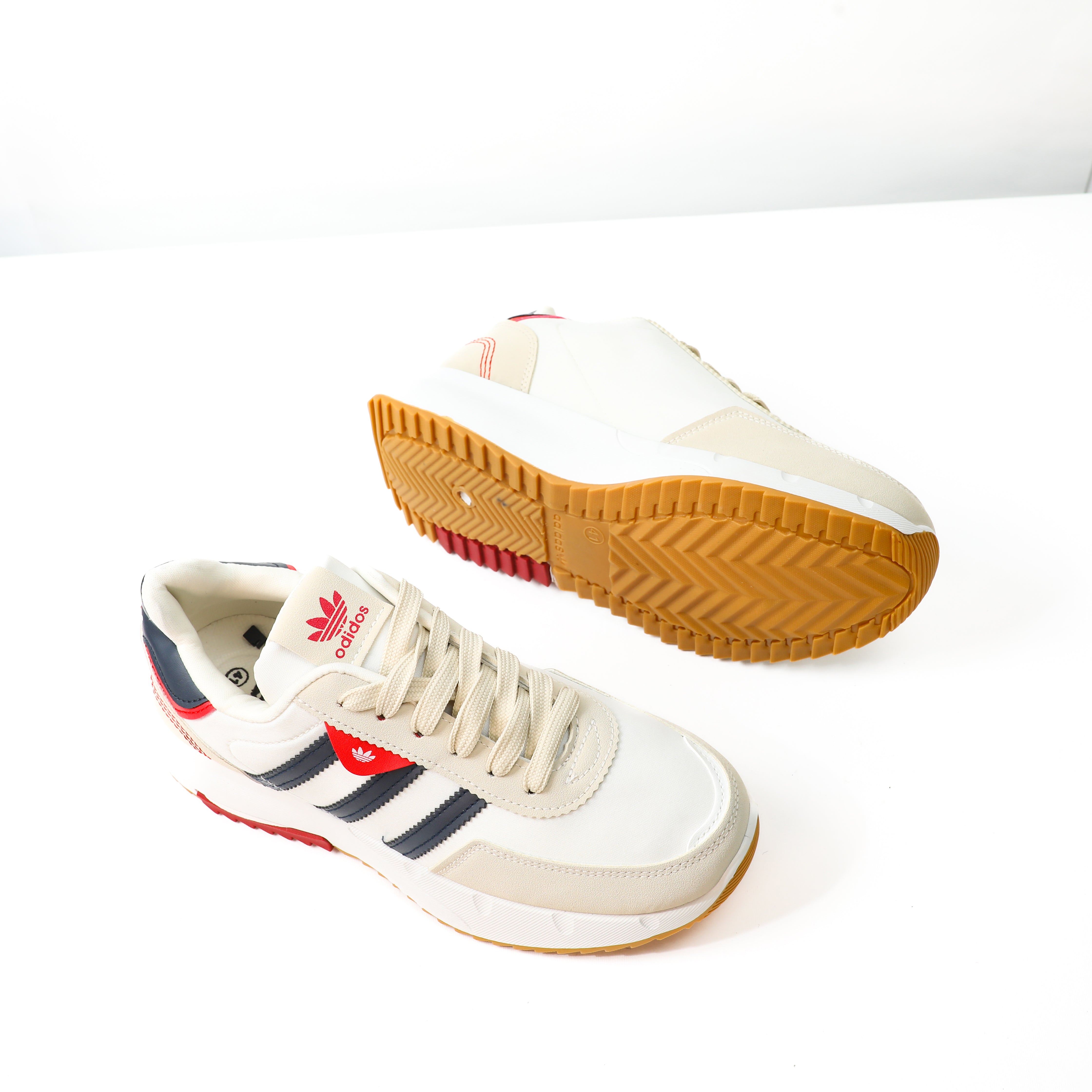 حذاء - رجالى - كاجوال , أبيض * بيج