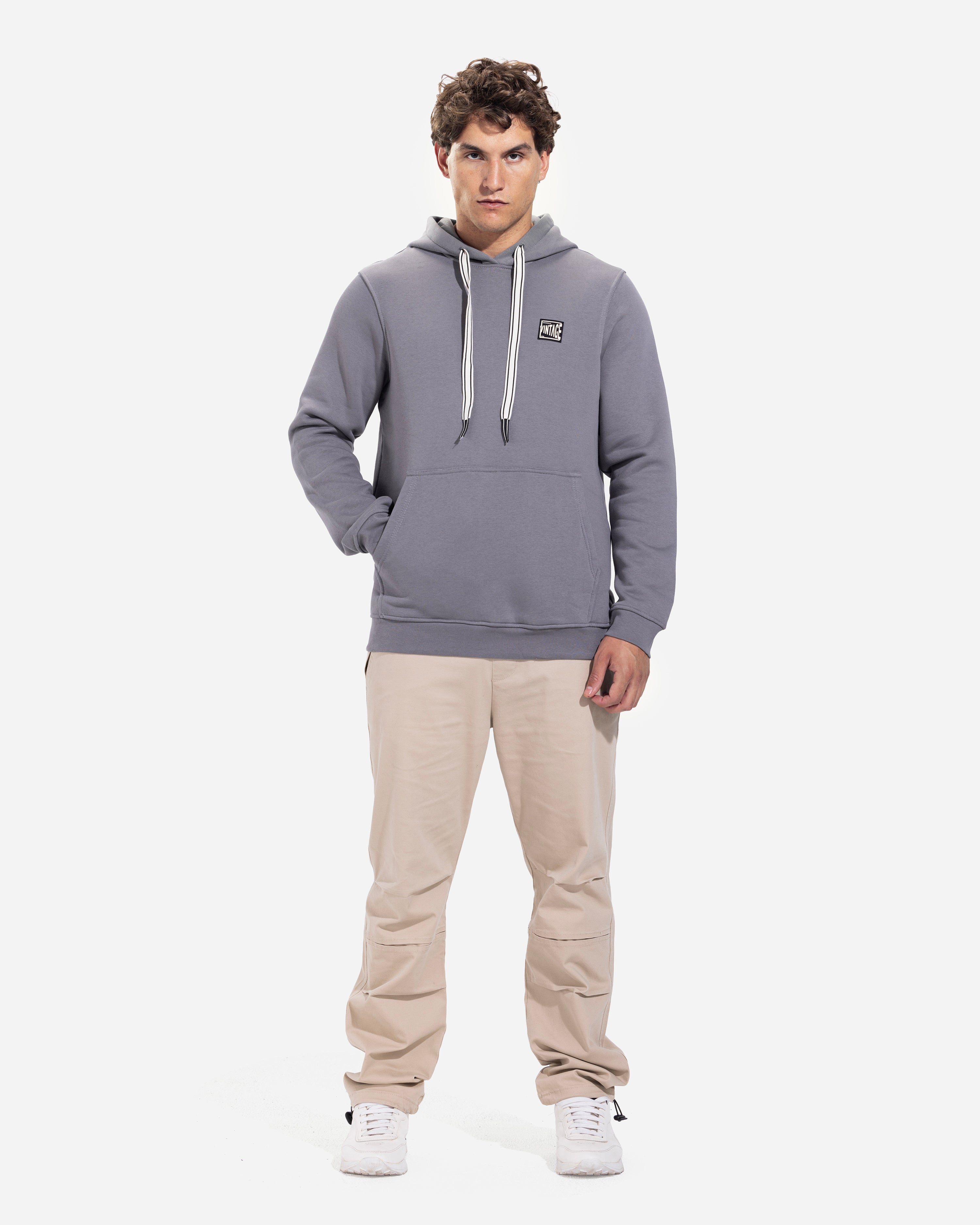 Hoodie - Men - Plain