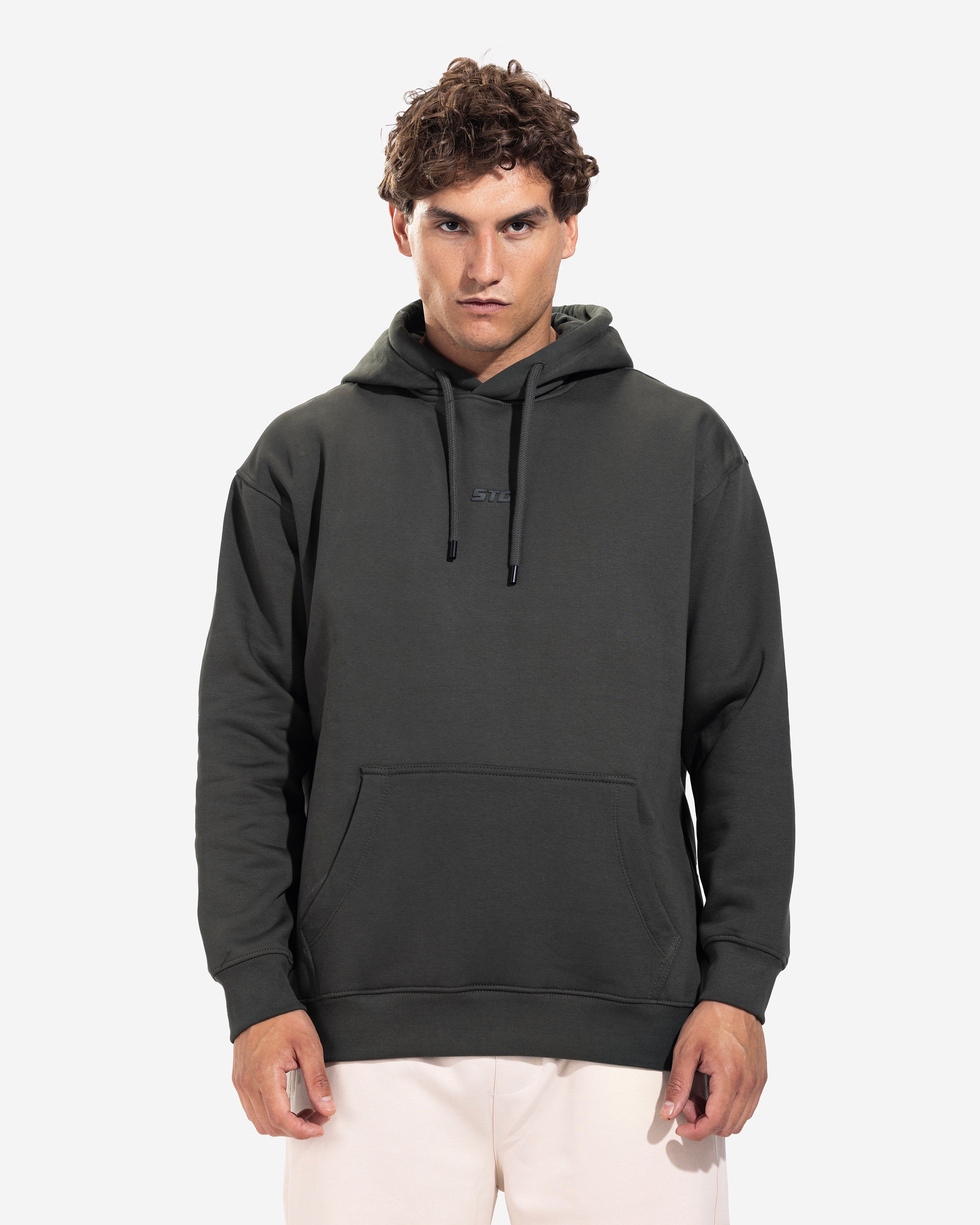 Hoodie - Men - Plain