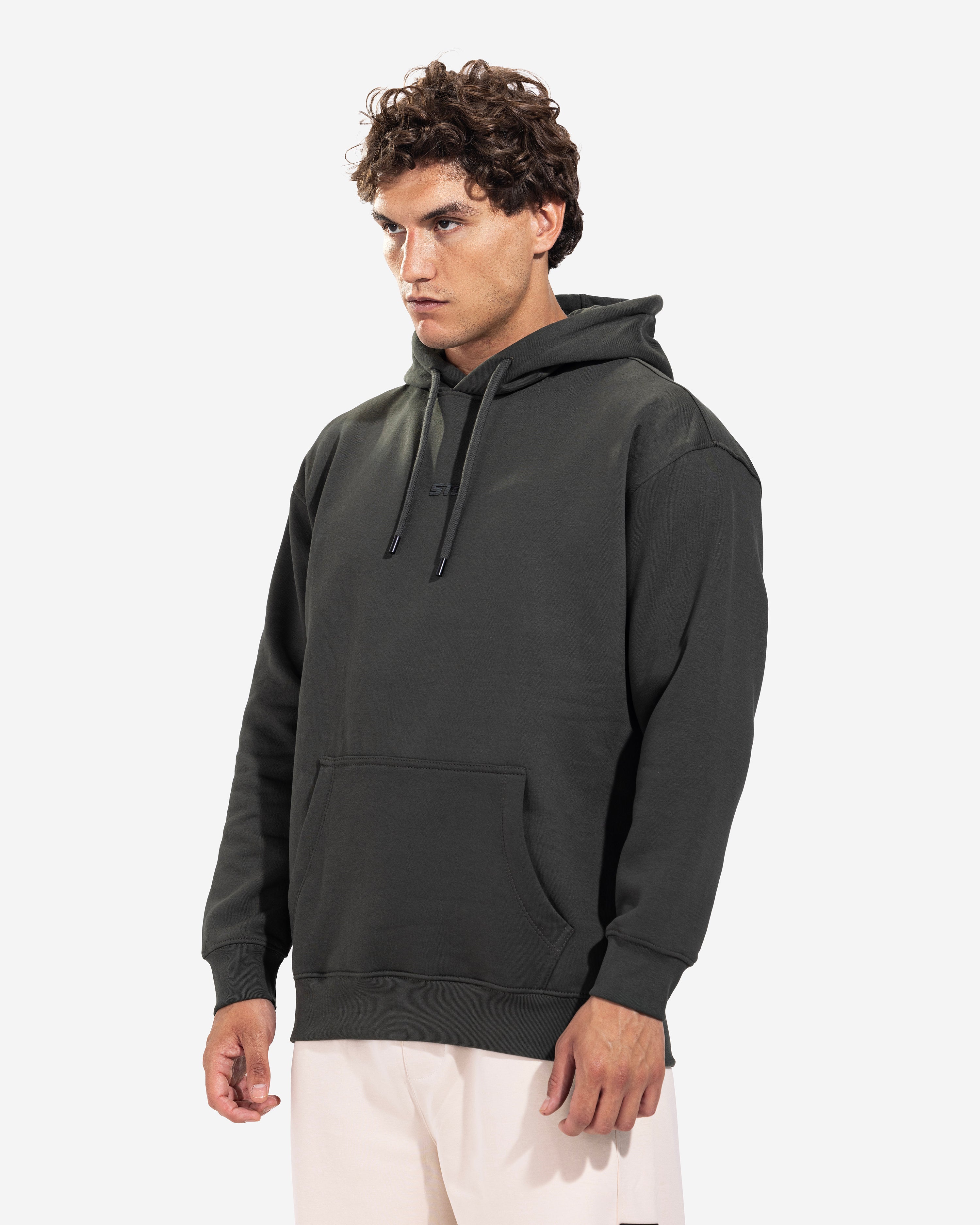 Hoodie - Men - Plain