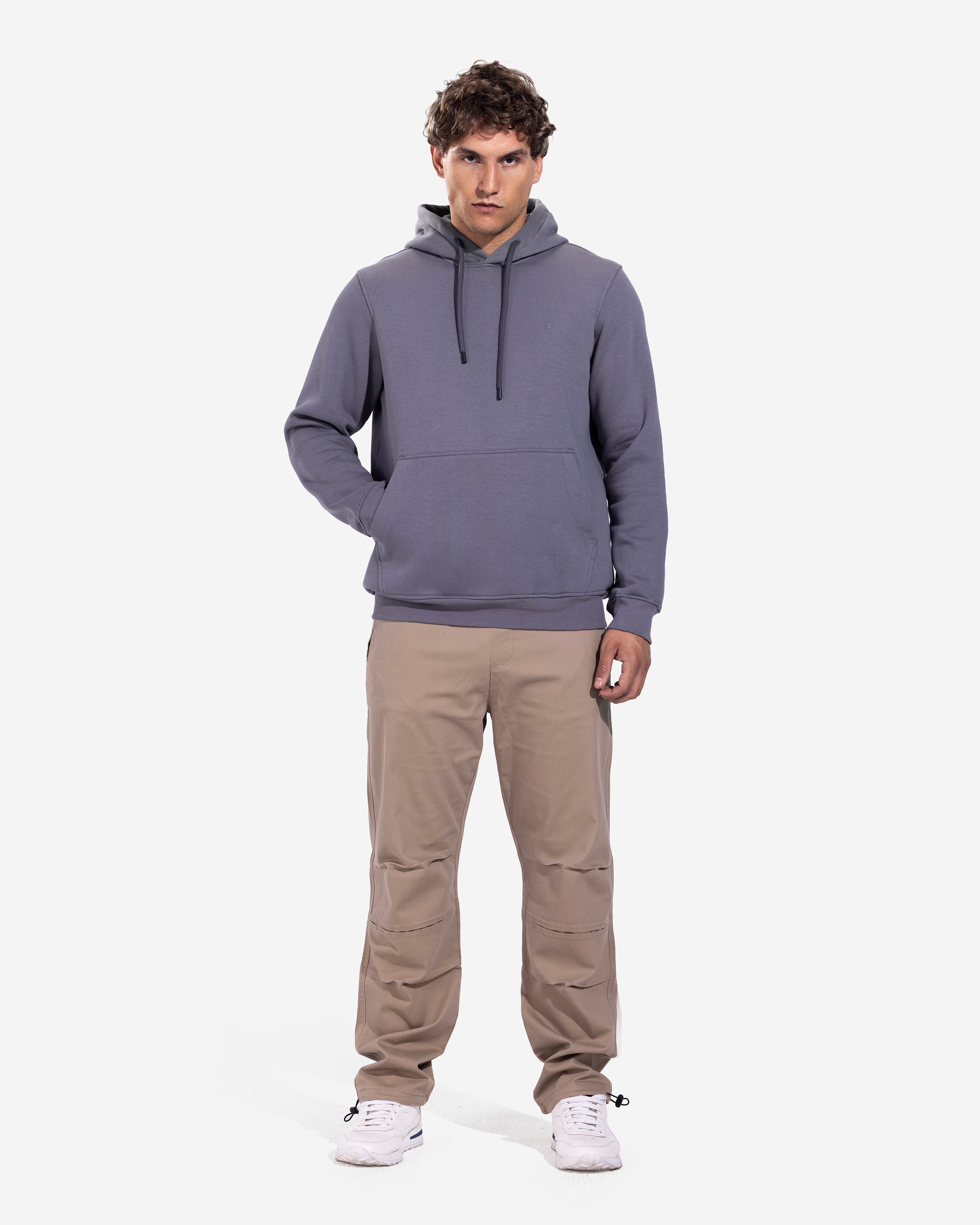 Hoodie - Men - Plain