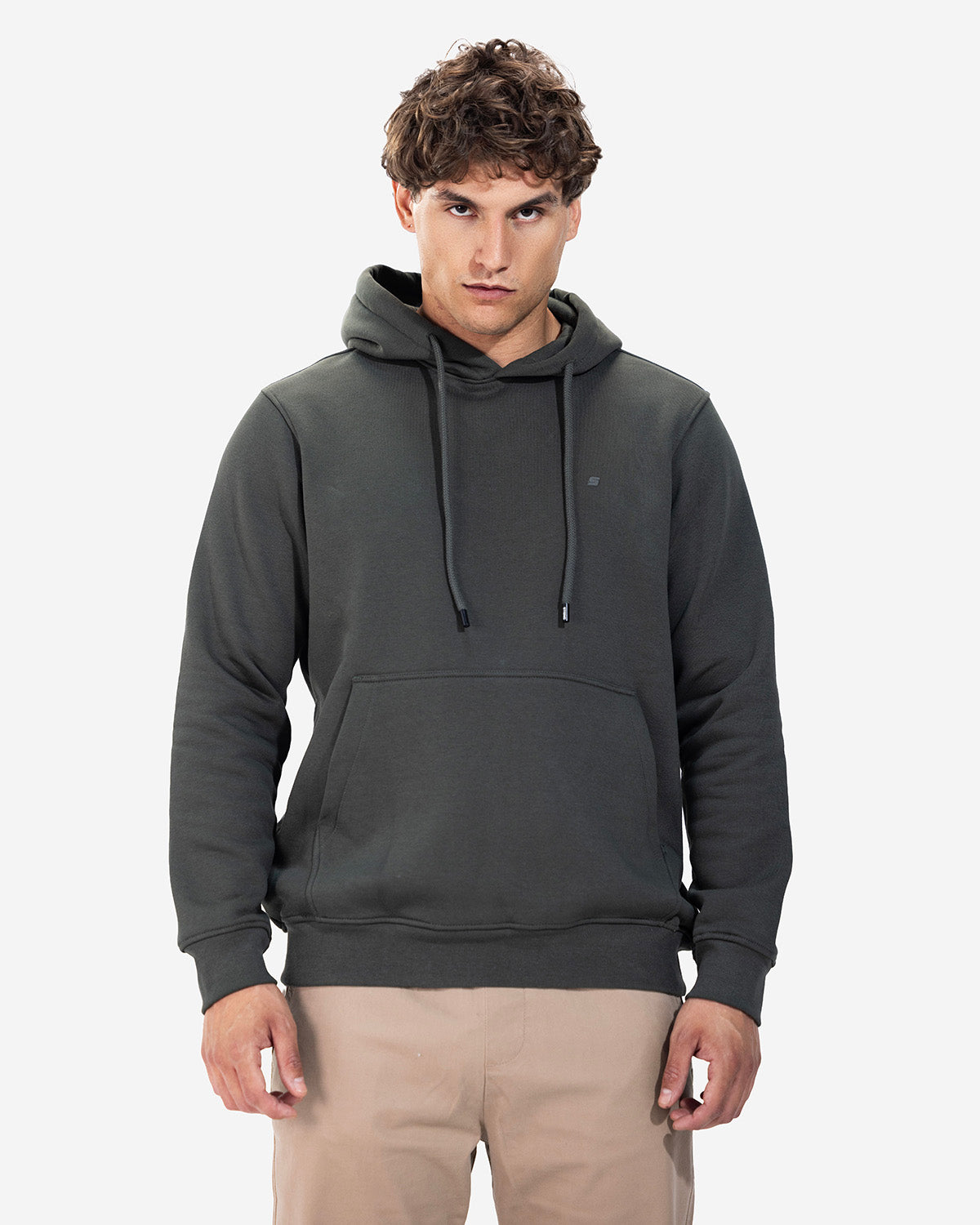 Hoodie - Men - Plain