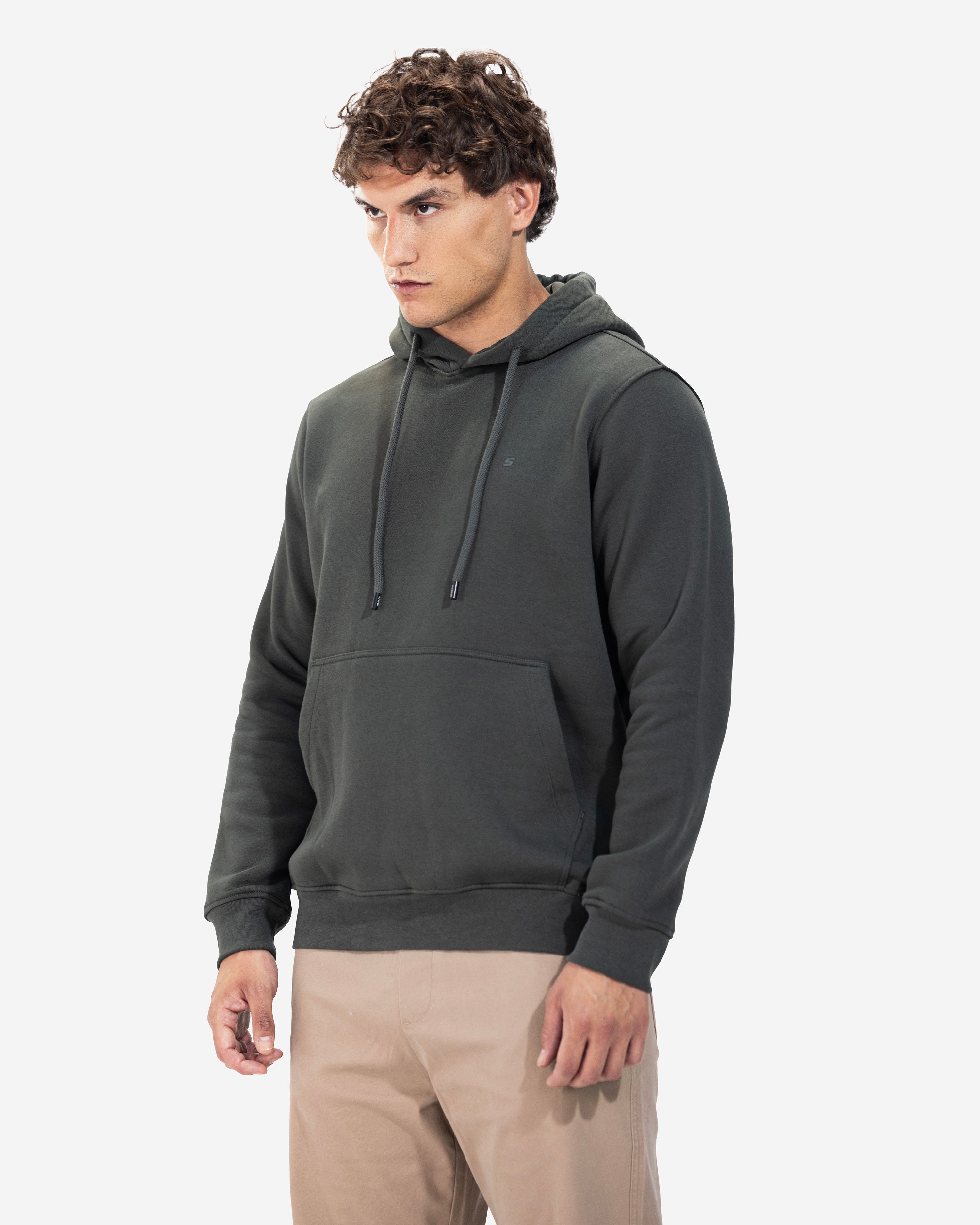Hoodie - Men - Plain