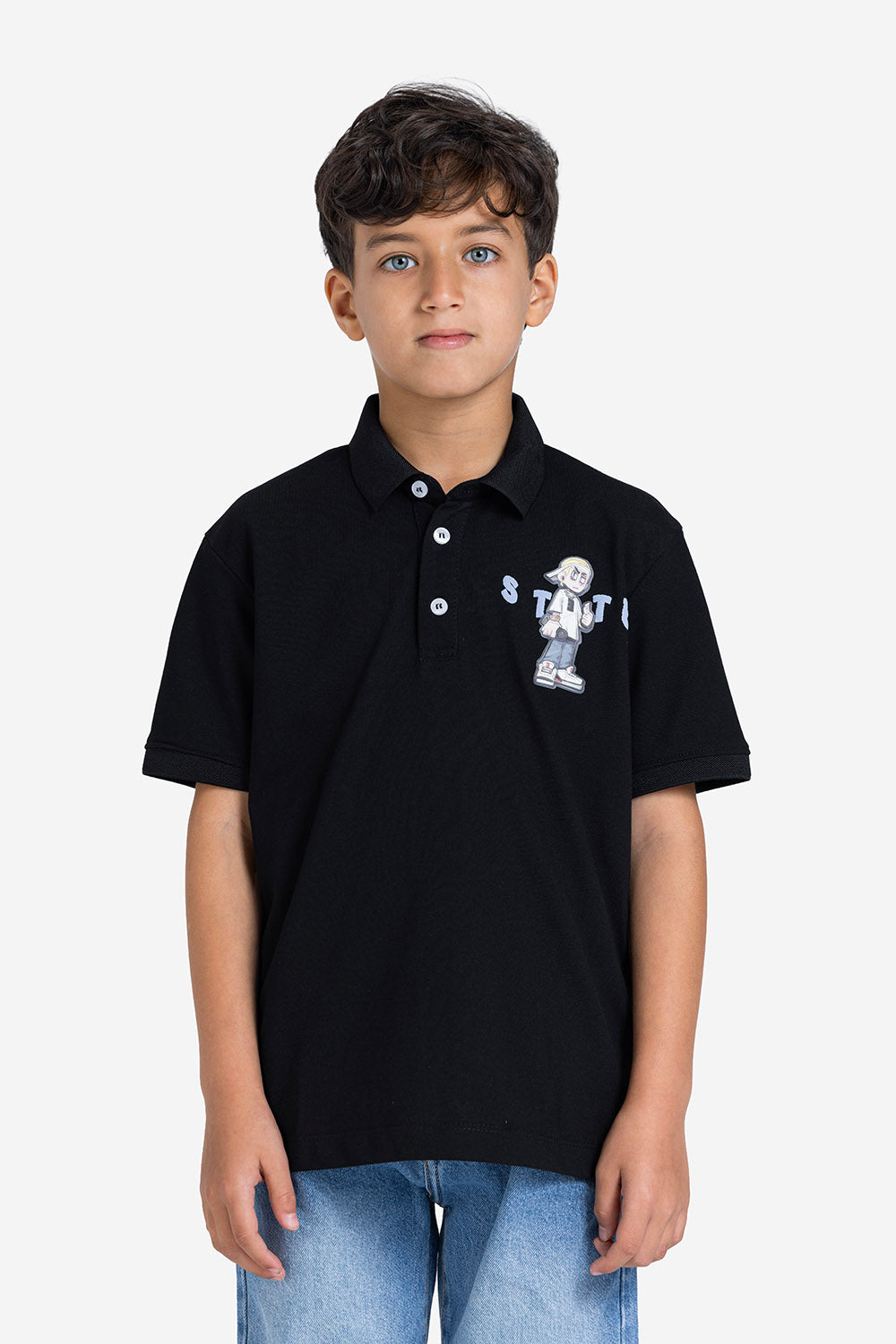 Polo T-shirt - Boys - Printed
