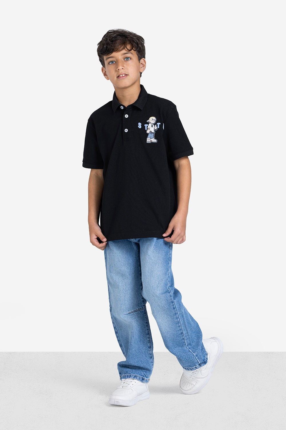 Polo T-shirt - Boys - Printed
