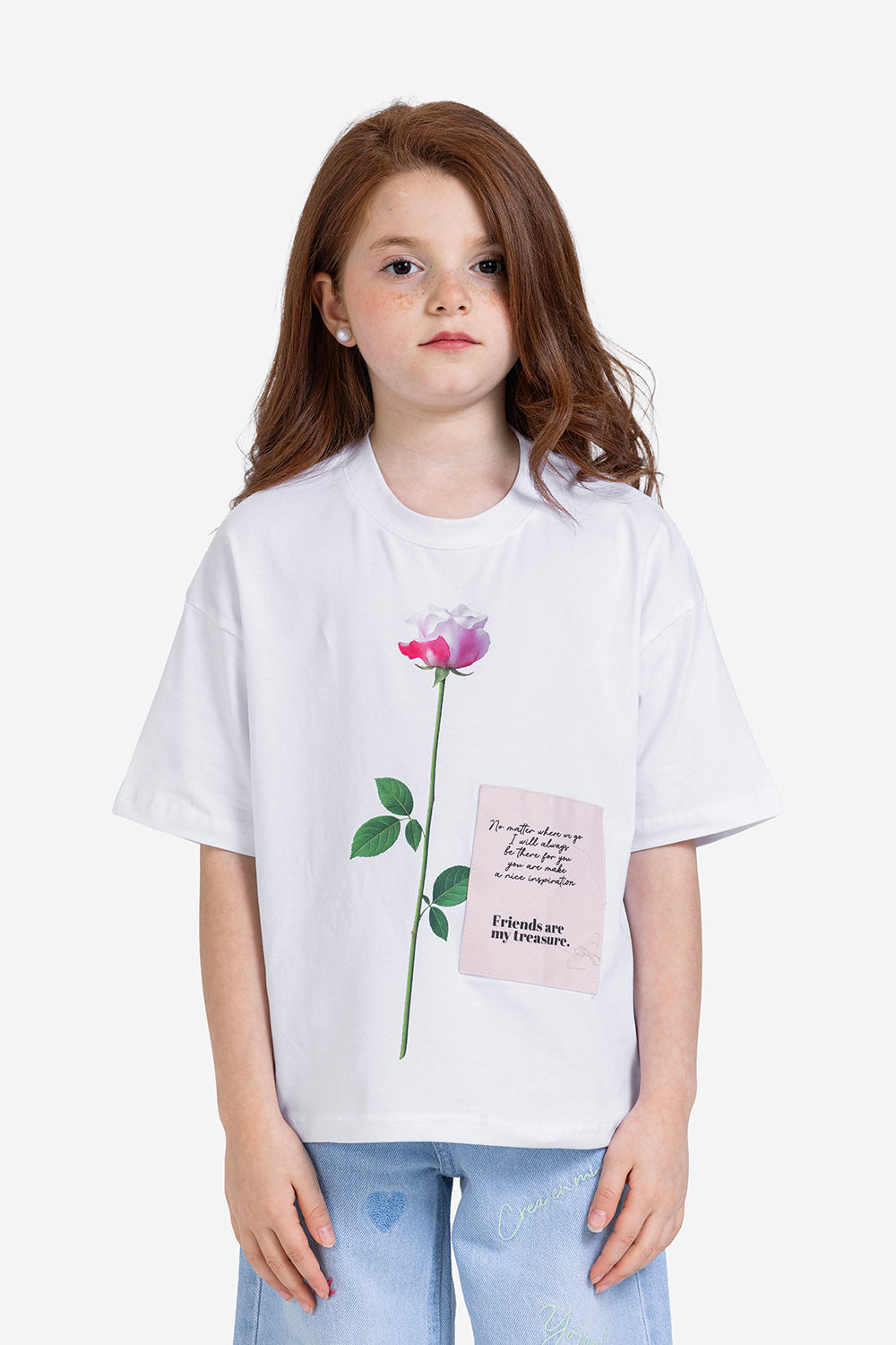 T-shirt - Girls - Printed