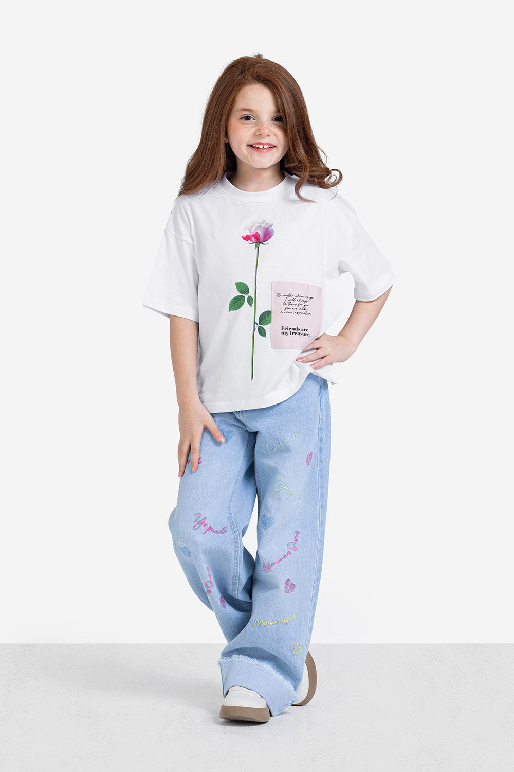 T-shirt - Girls - Printed